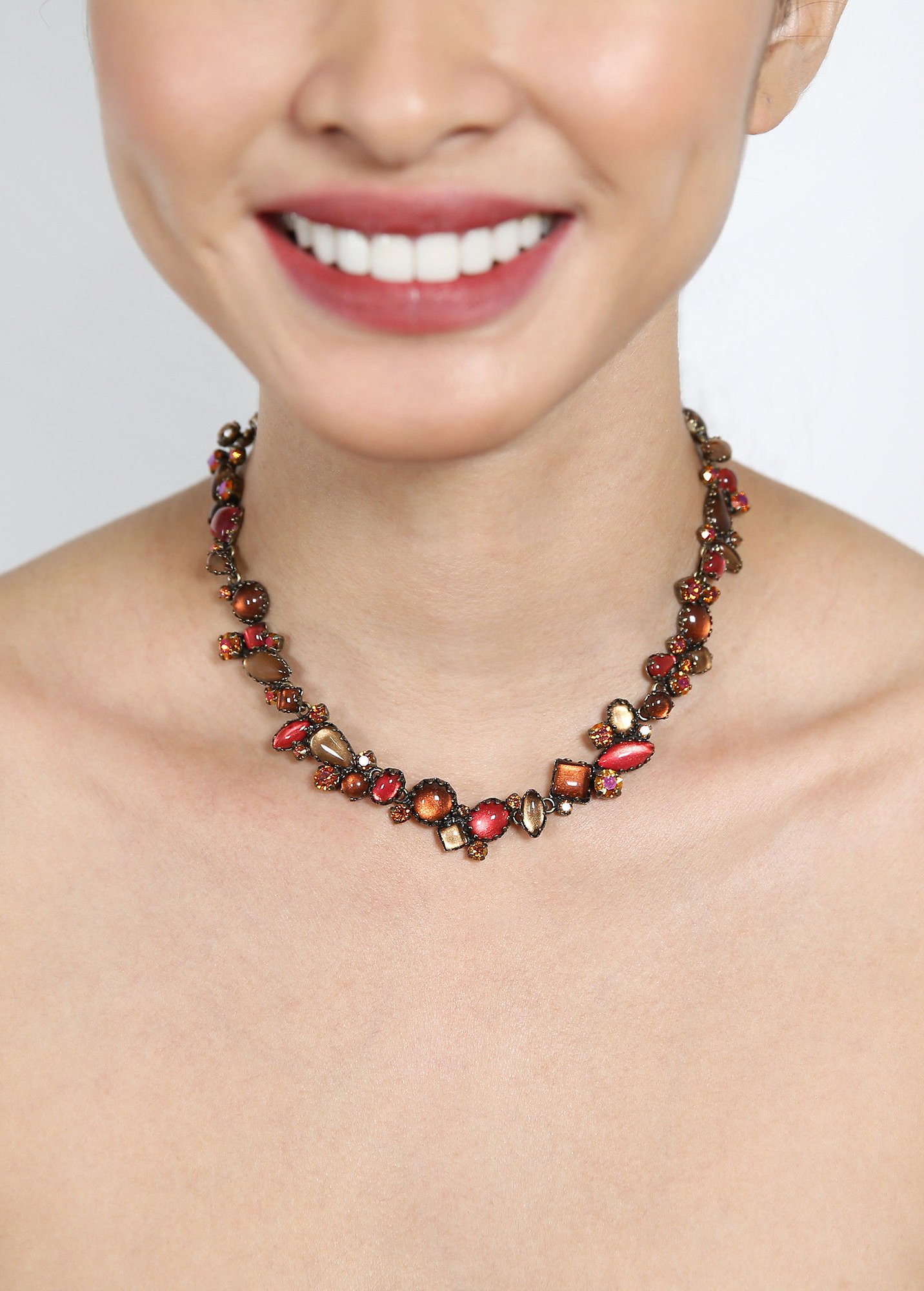 image pour Collier Jelly Star Marron  