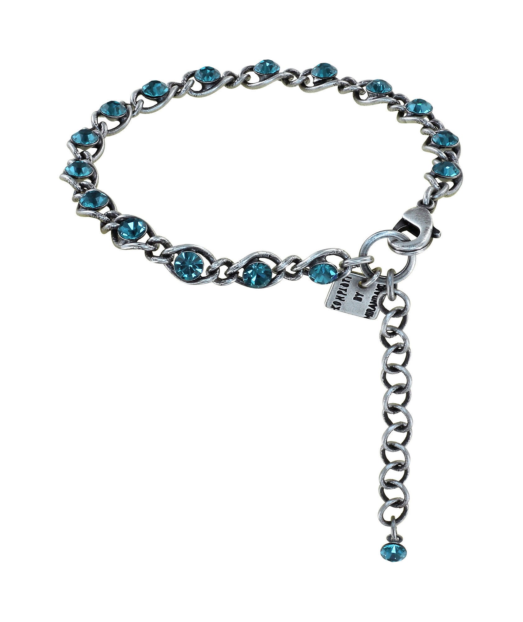 Kép Bracelet Magic Fireball Turquoise indicolite Classic Size (21mm Ø)