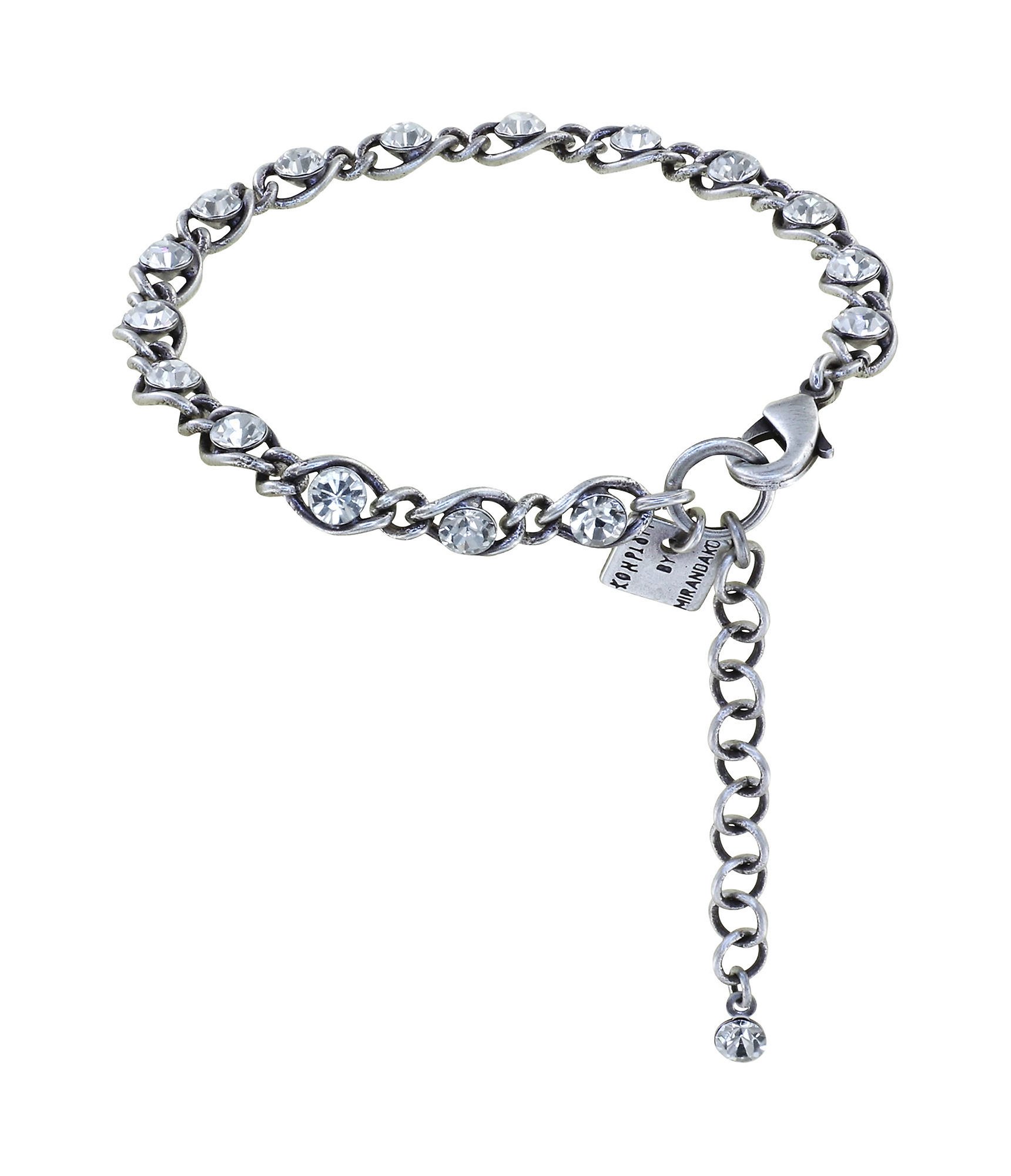 image for Bracelet Magic Fireball White crystal Classic Size (21mm Ø)