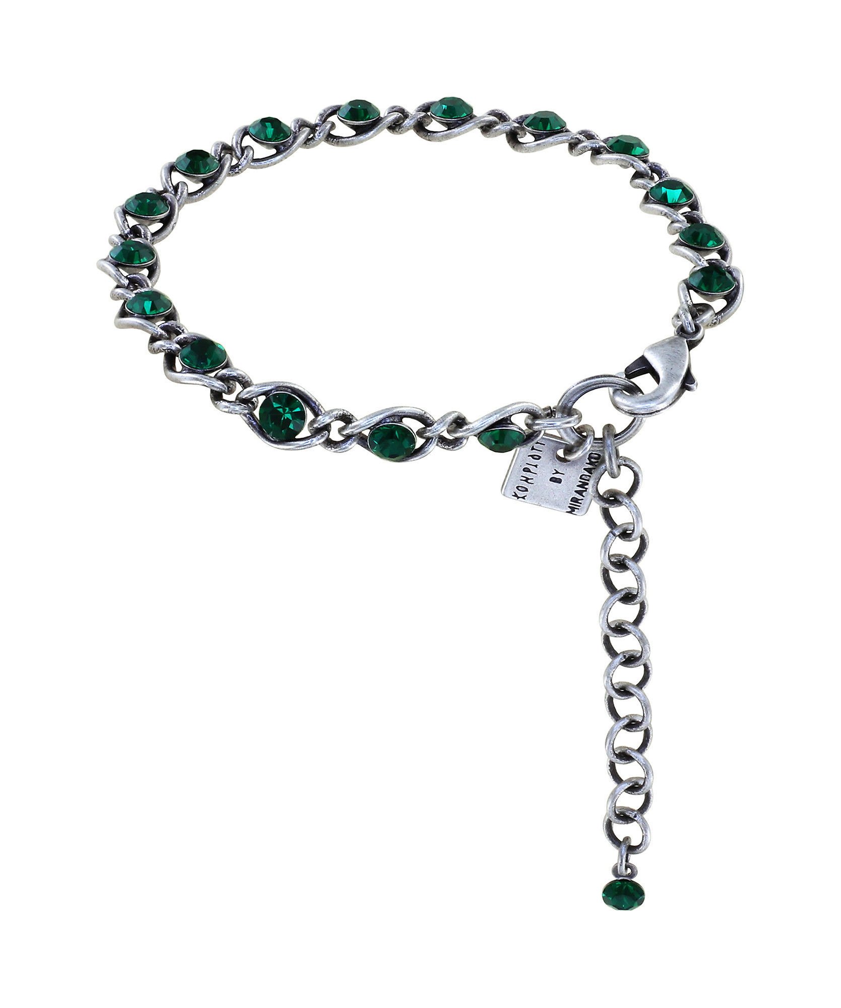 Bild für Armband Magic Fireball Grün Smaragd Classic Size (21mm Ø)