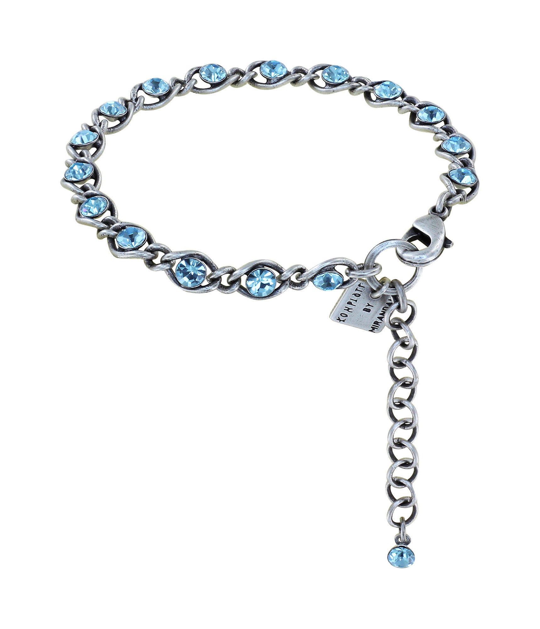 image pour Bracelet Magic Fireball Bleu Clair aquamarine Classic Size (21mm Ø)