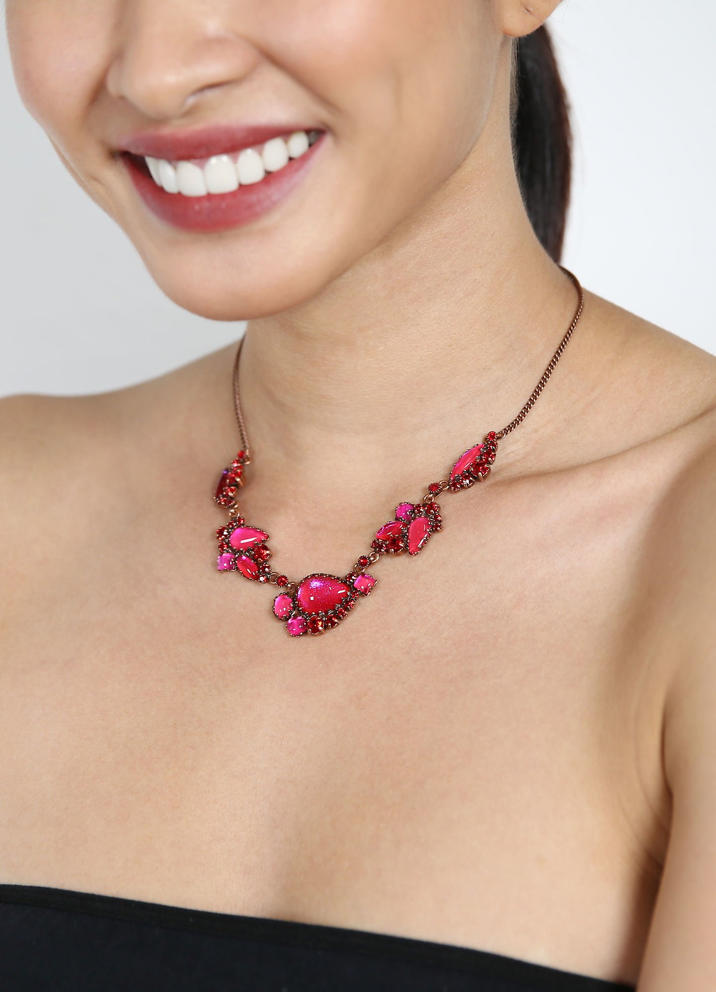 image pour Collier Jelly Star Rose  