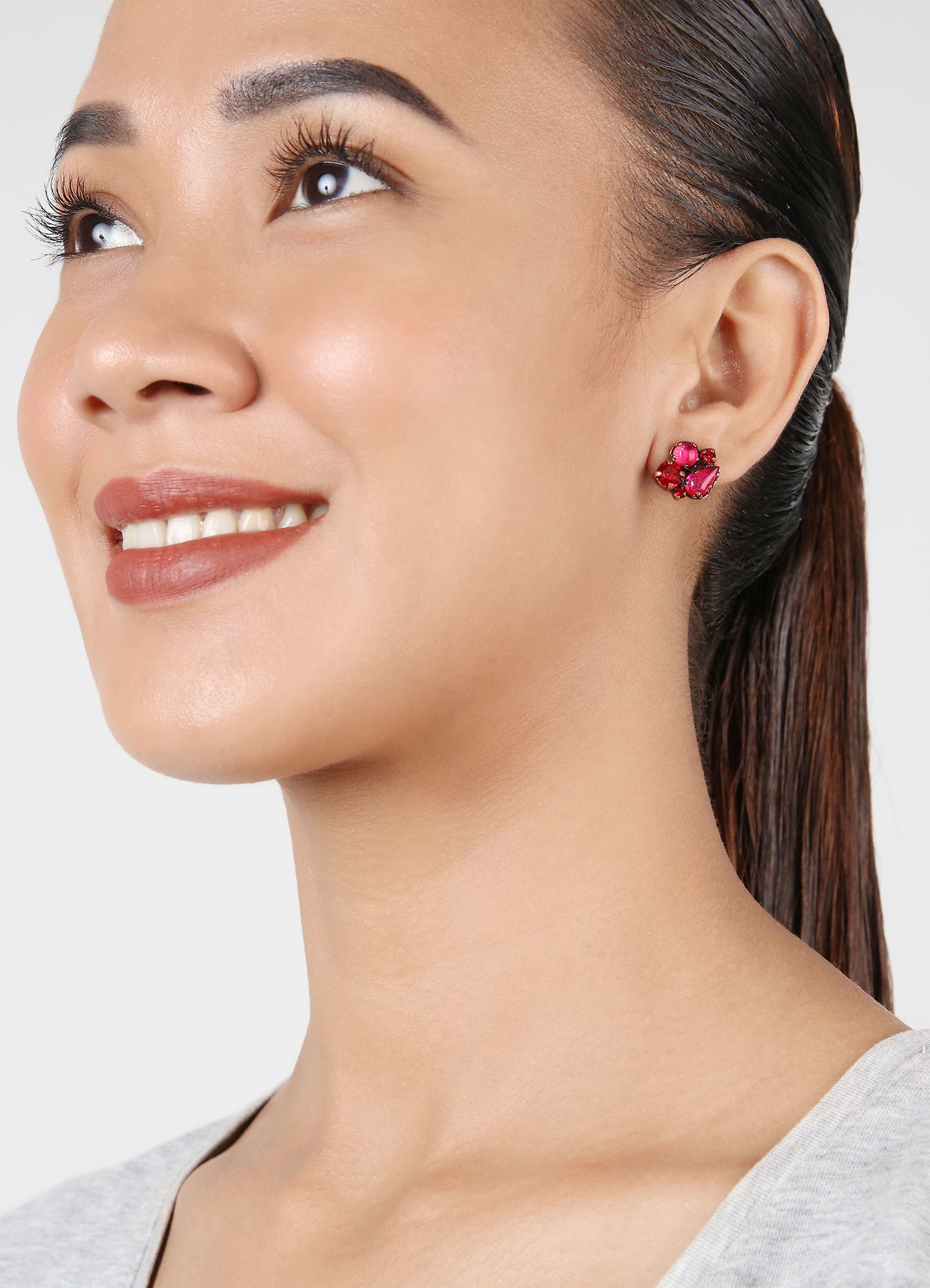 image for Earring Stud Jelly Star Pink  