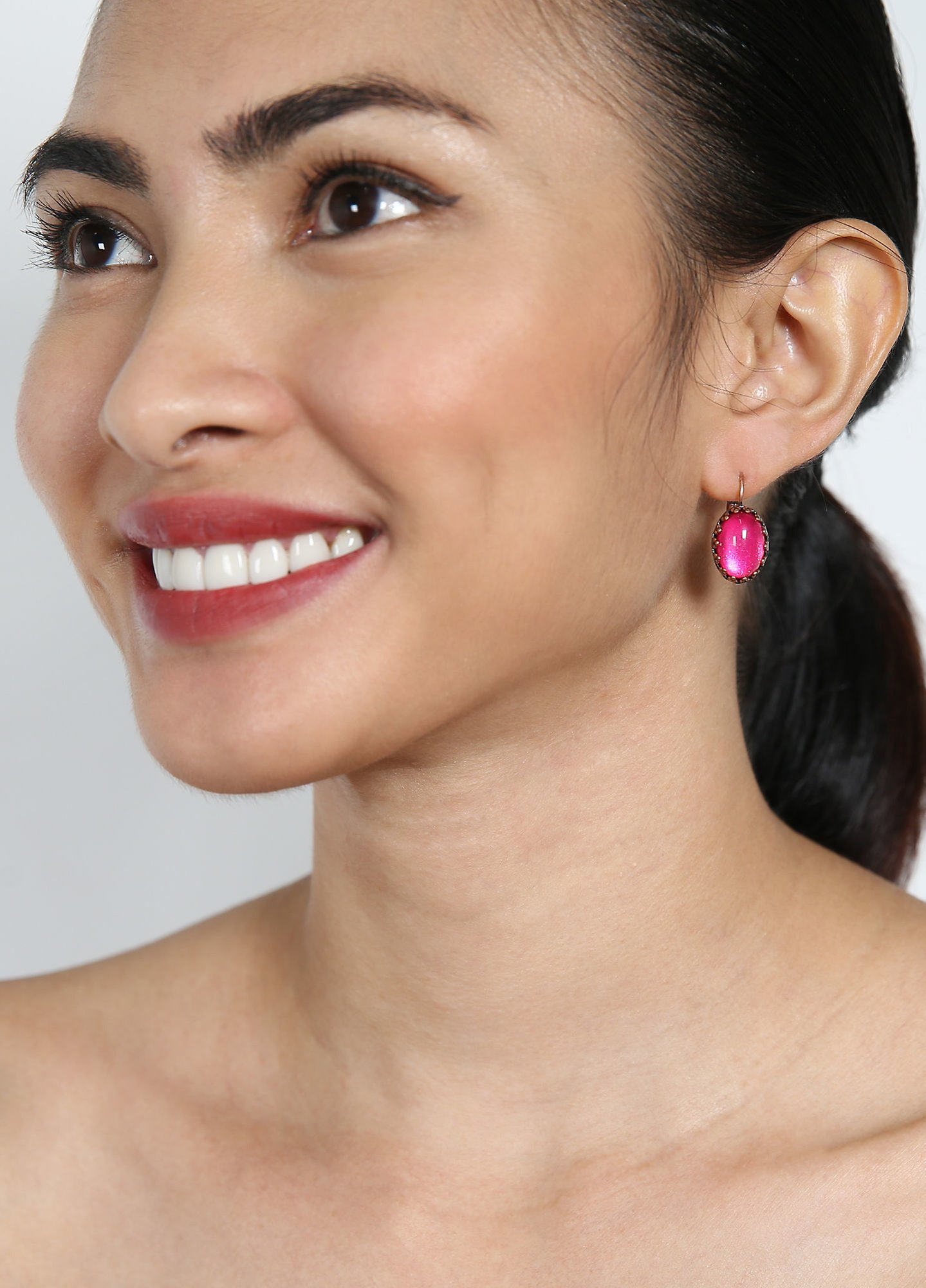 image pour Boucles d'oreilles Eurowire Jelly Star Rose  