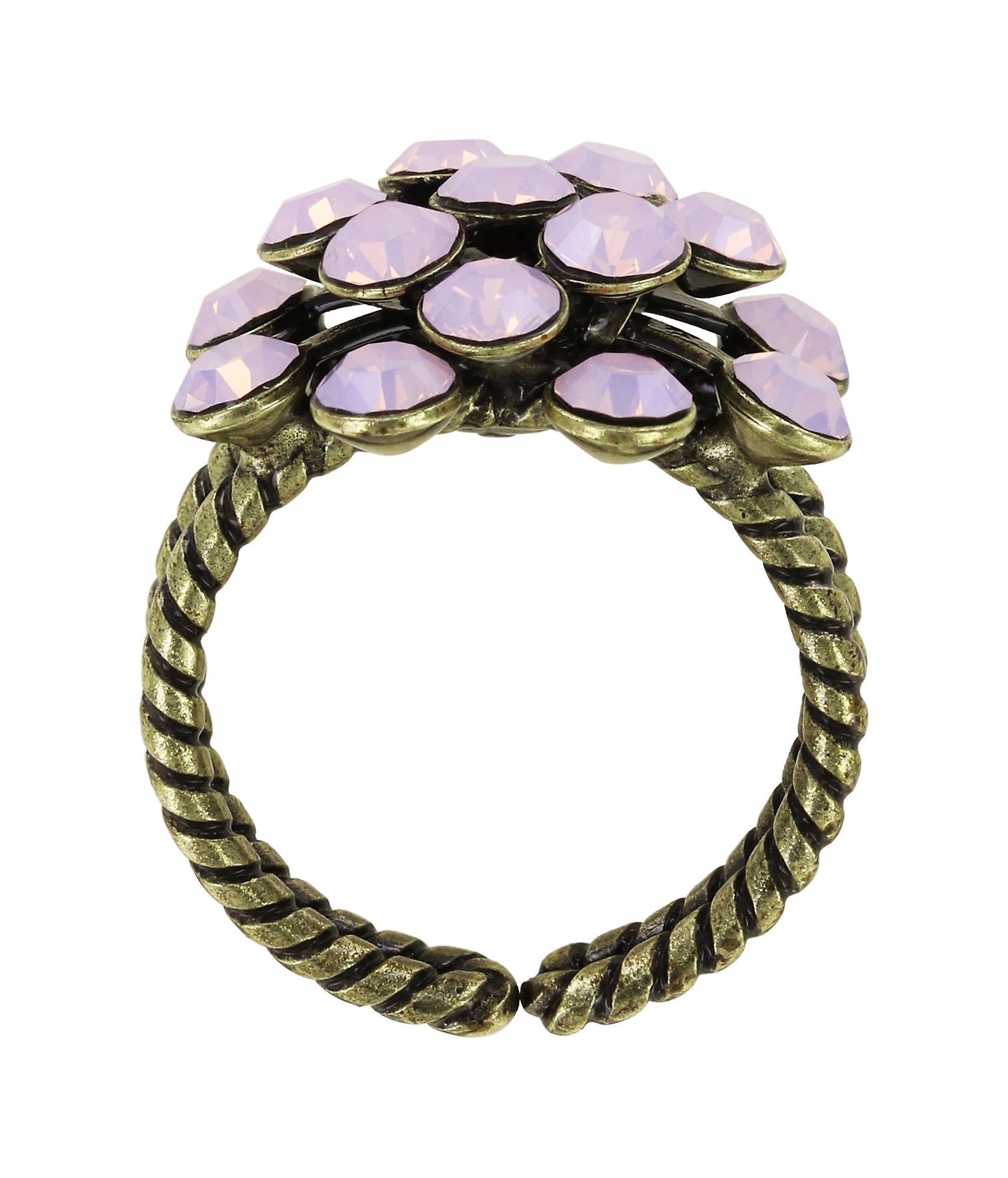 image for Ring Magic Fireball Pink rose opal Classic Size (21mm Ø)