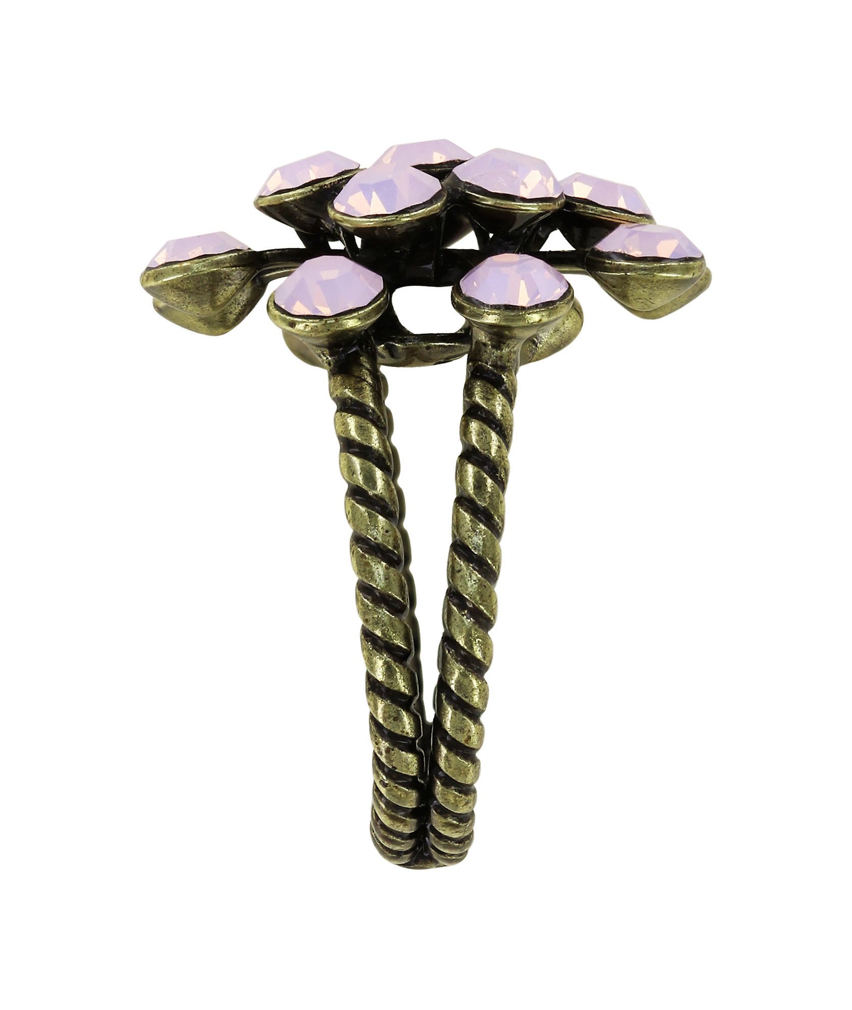 image for Ring Magic Fireball Pink rose opal Classic Size (21mm Ø)