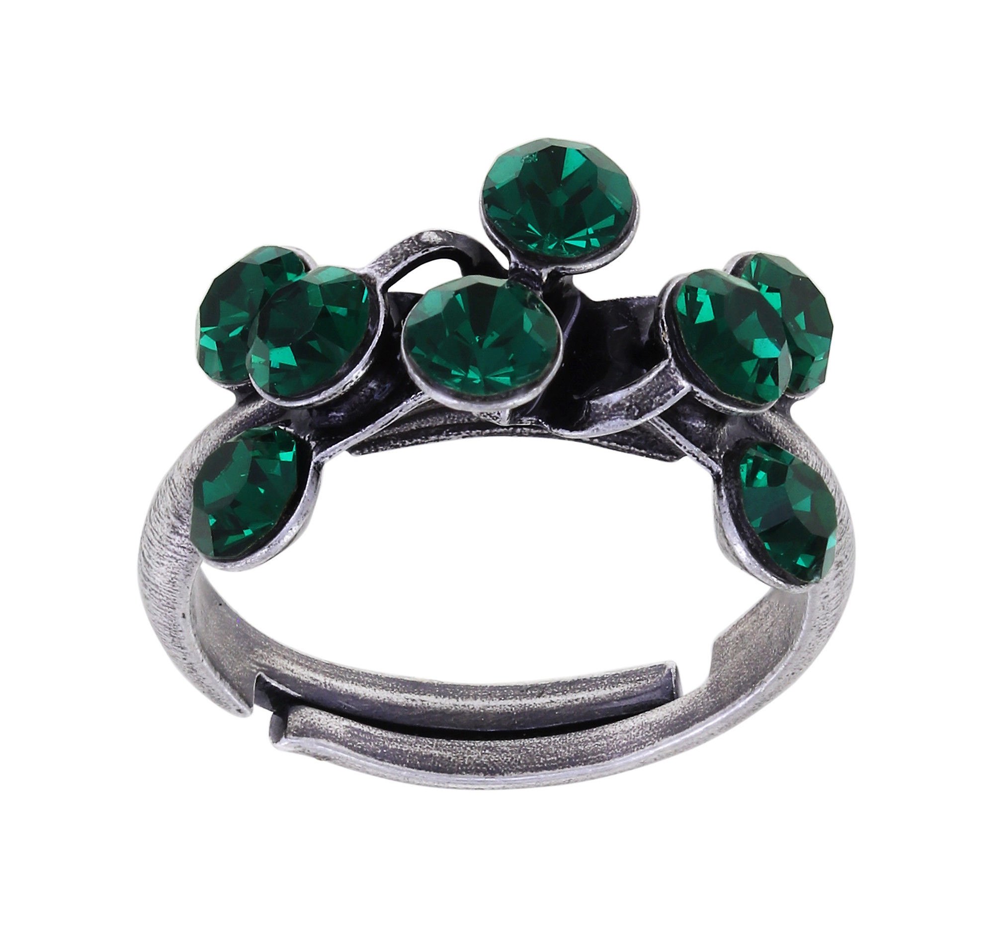 Bild für Ring Magic Fireball Grün Smaragd Classic Size (21mm Ø)