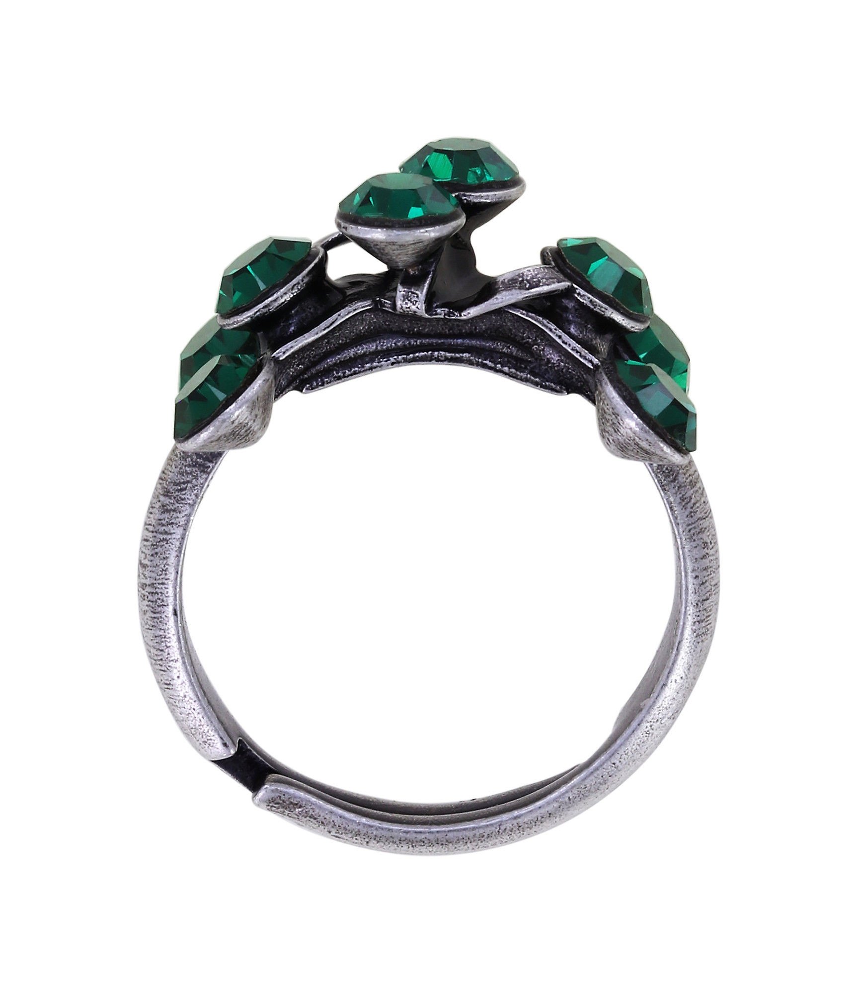 Bild für Ring Magic Fireball Grün Smaragd Classic Size (21mm Ø)