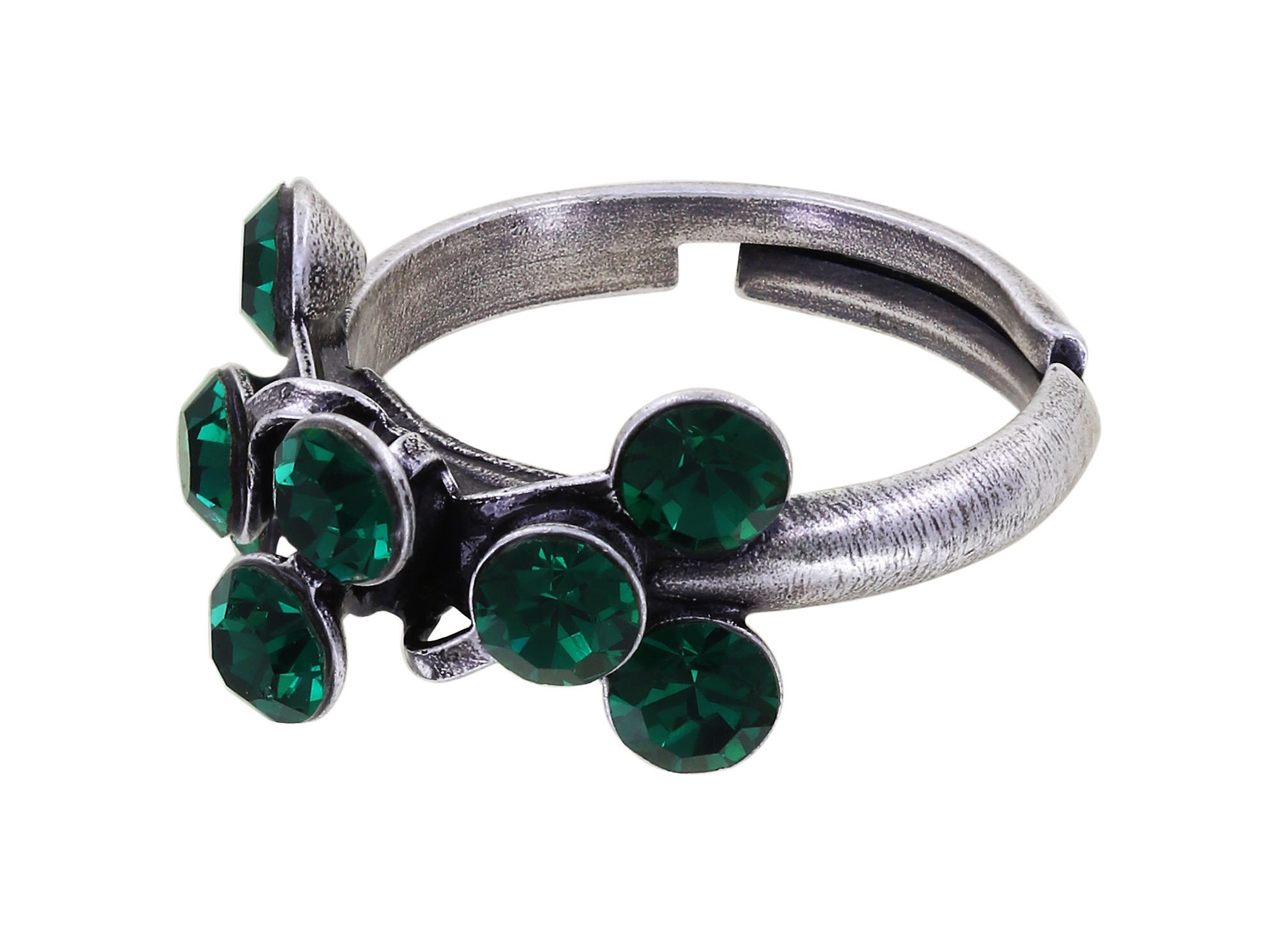 Bild für Ring Magic Fireball Grün Smaragd Classic Size (21mm Ø)