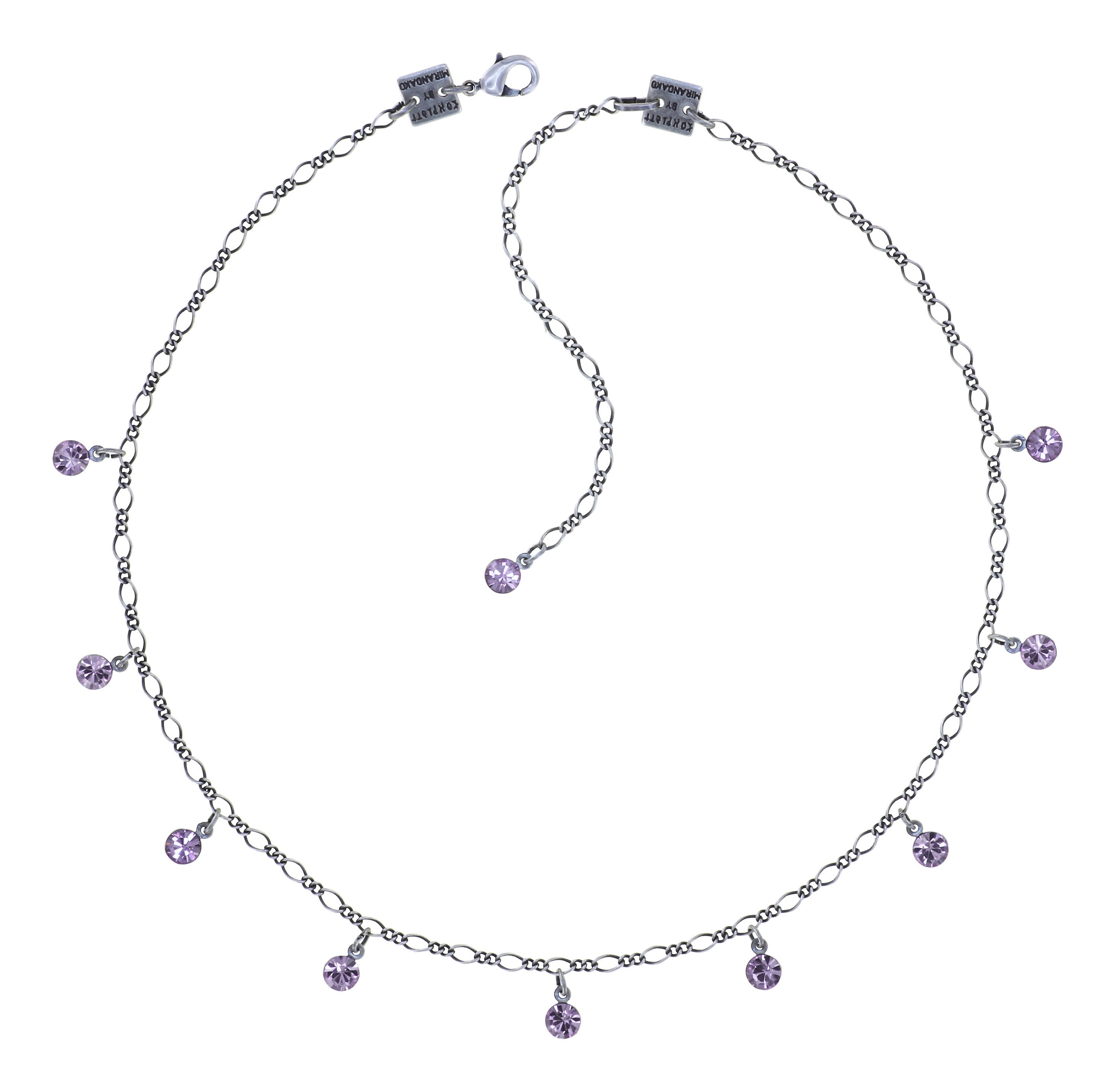 image for Necklace Tutui Collection Lila violet SS 24