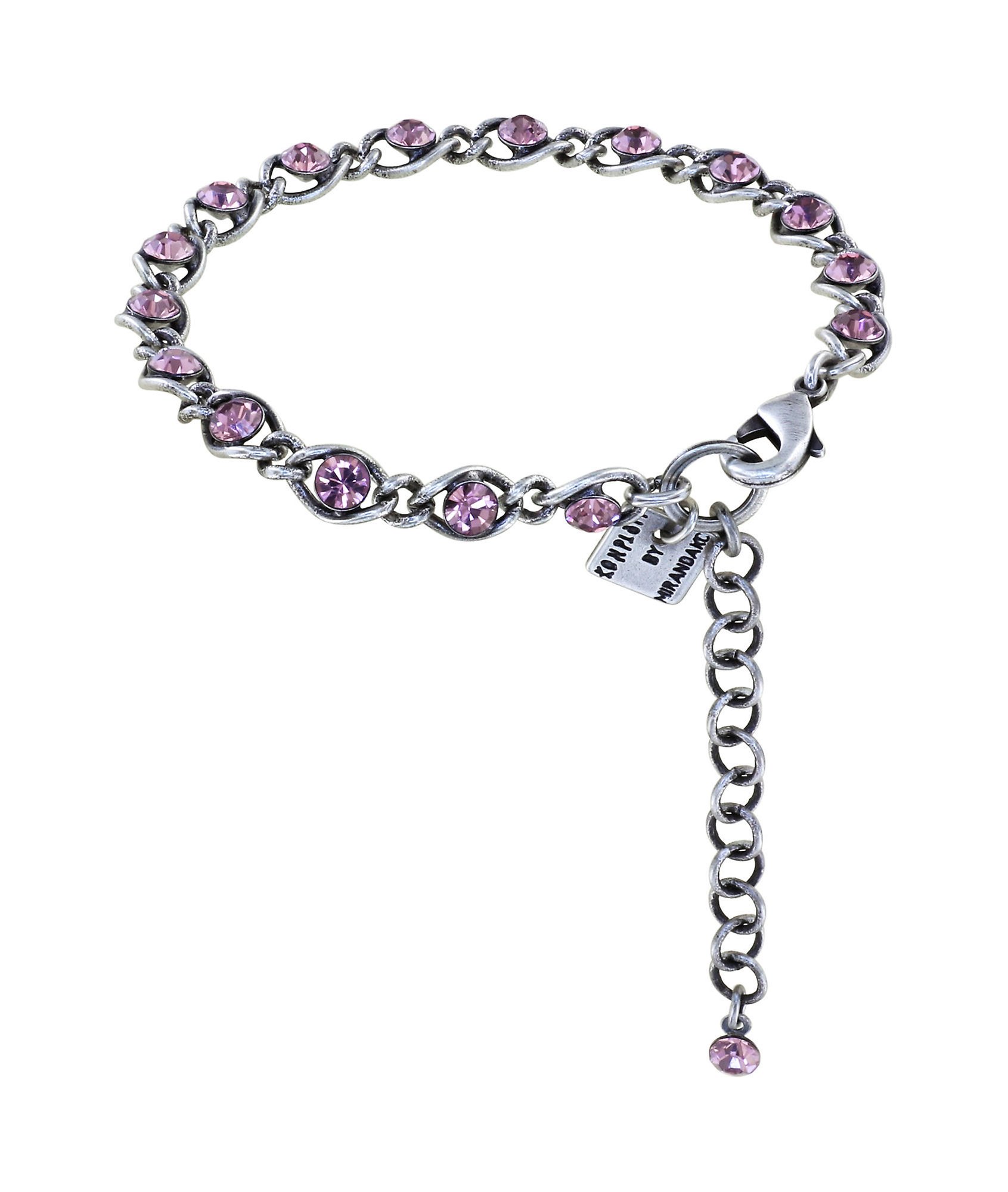 Bild für Armband Magic Fireball Lila Heller Amethyst Classic Size (21mm Ø)