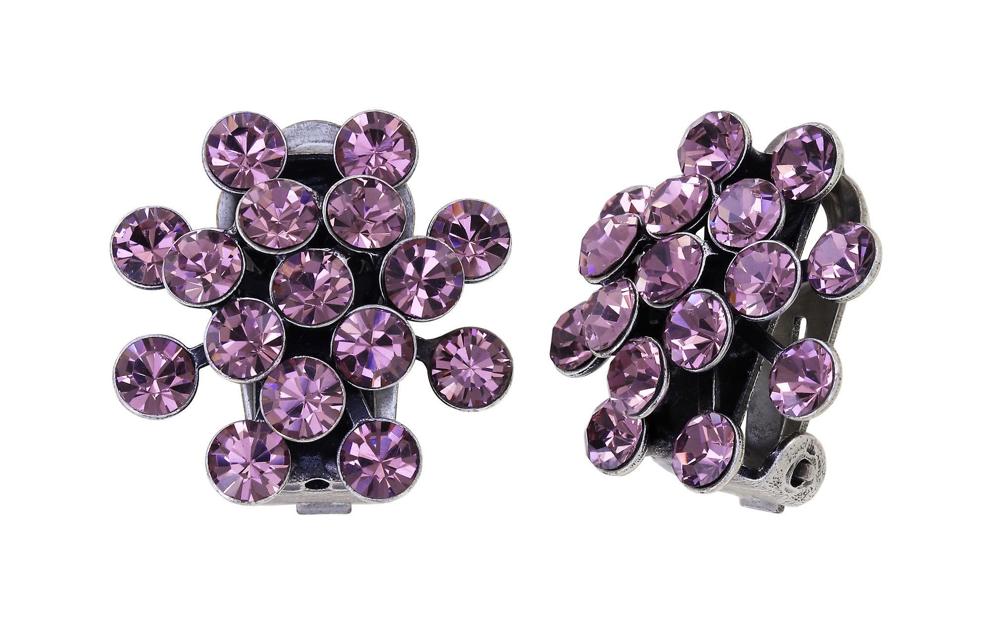 image for Earring Clip Magic Fireball Lila light amethyst Classic Size (21mm Ø)