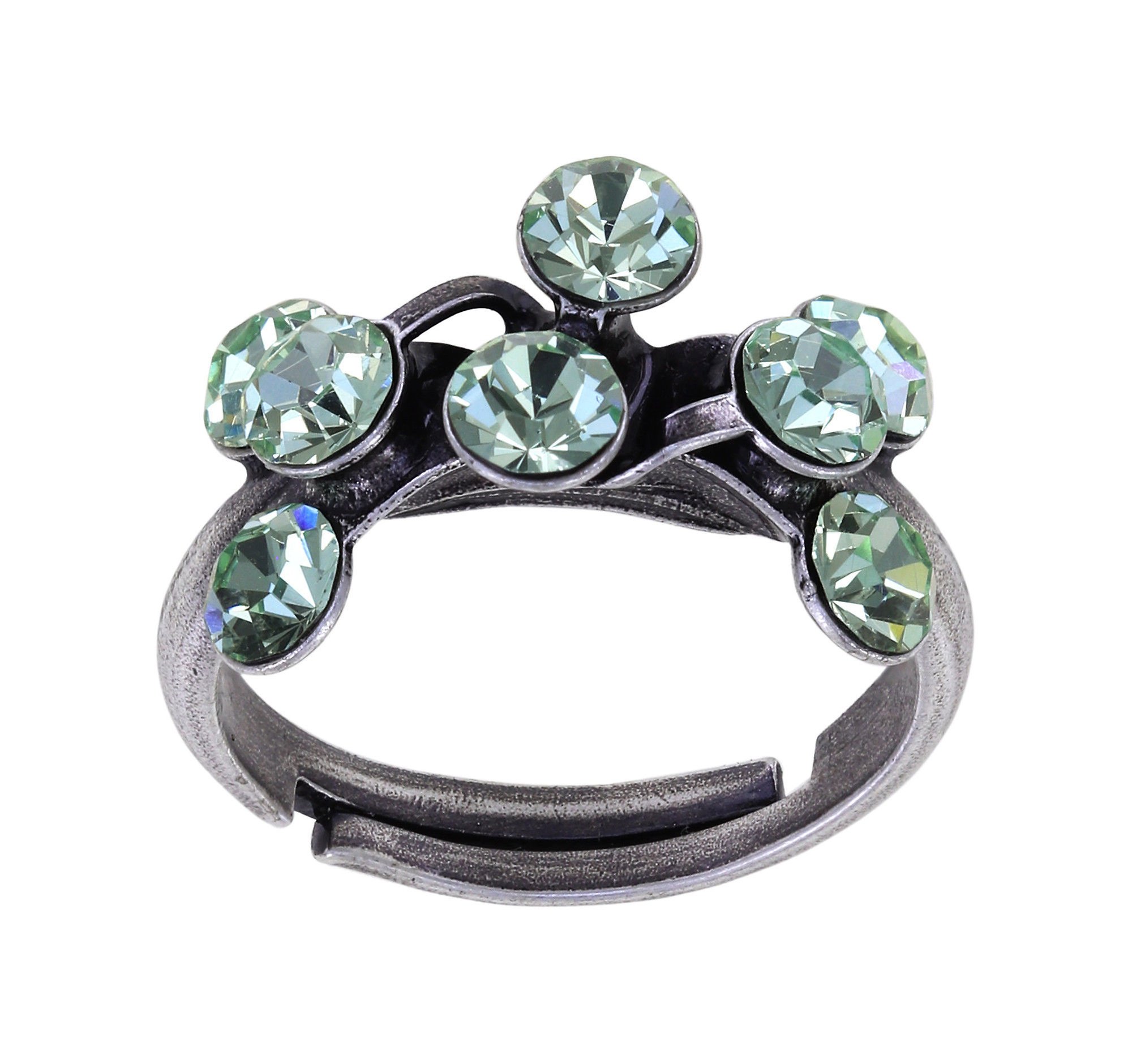 Bild für Ring Magic Fireball Hellgrün Chrysolit Classic Size (21mm Ø)