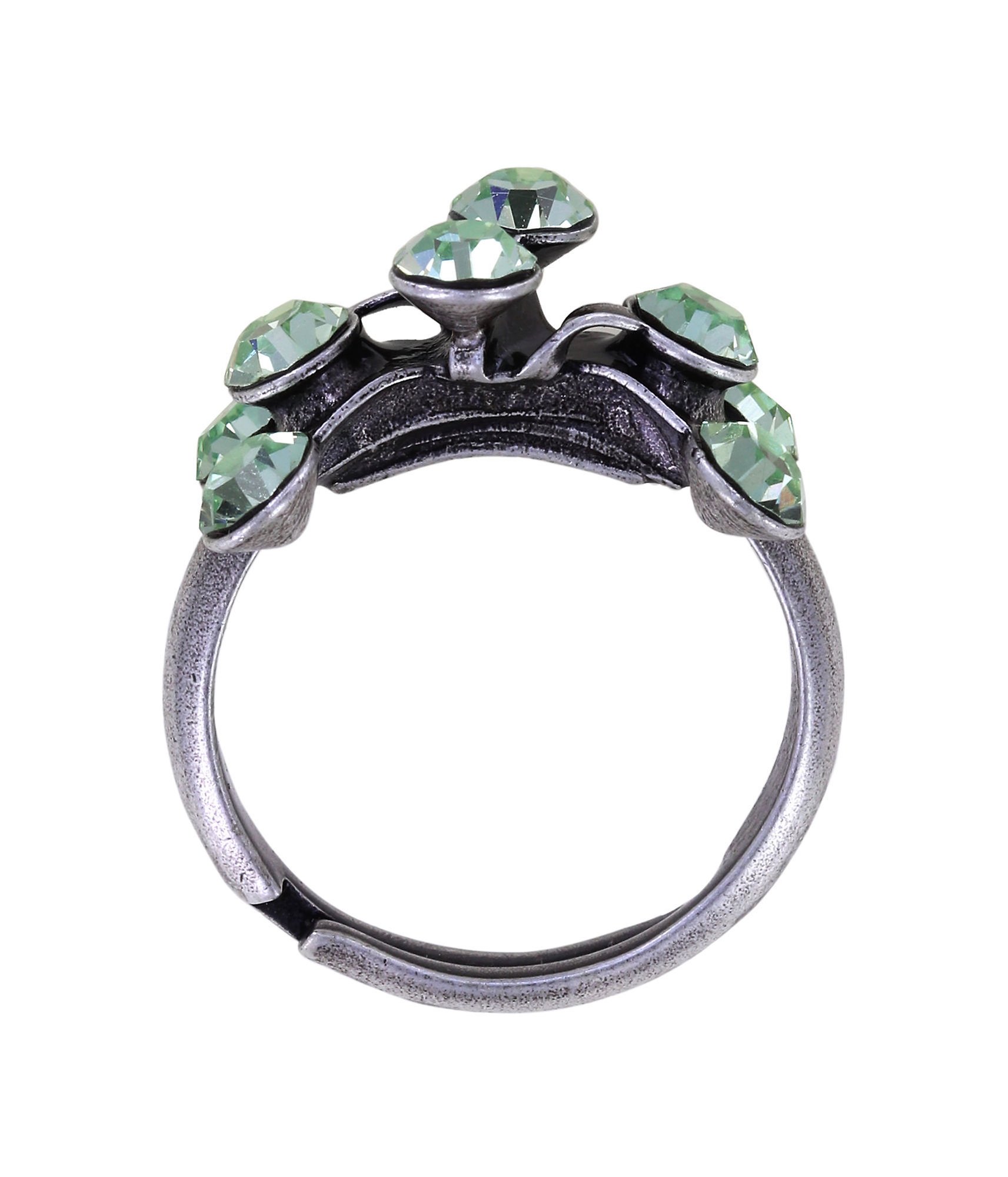 image pour Anneau Magic Fireball Vert Clair chrysolite Classic Size (21mm Ø)