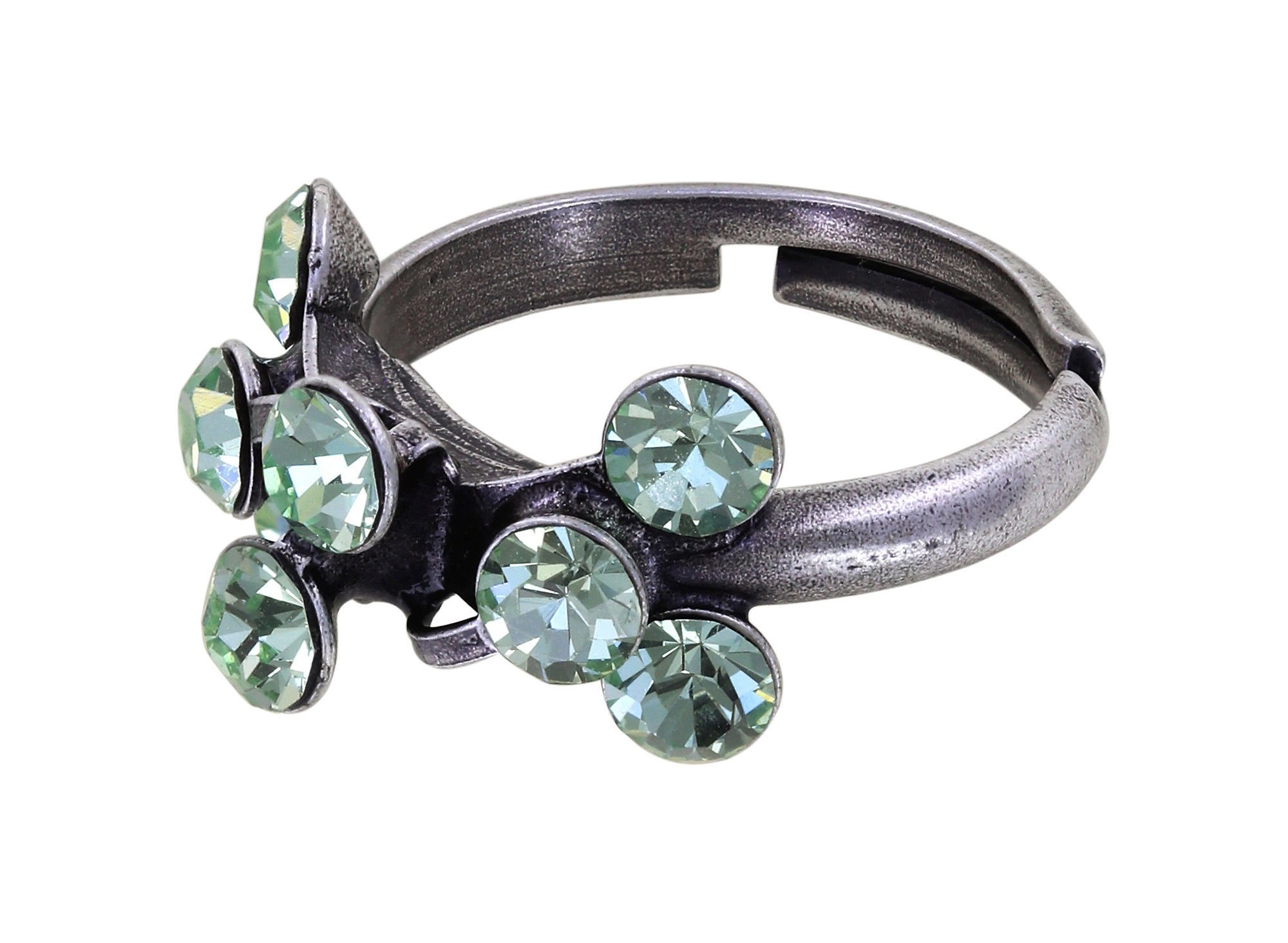 Bild für Ring Magic Fireball Hellgrün Chrysolit Classic Size (21mm Ø)