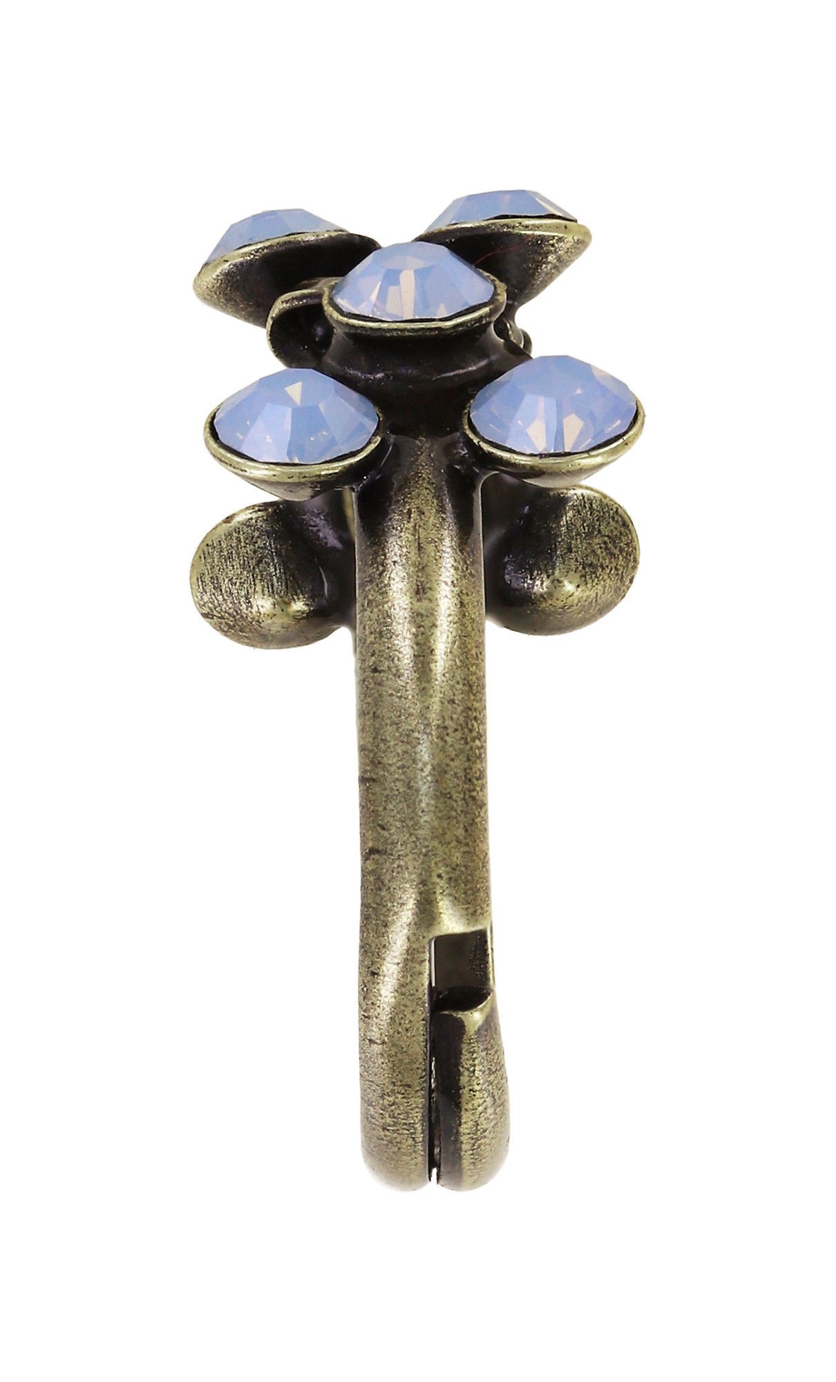 image pour Anneau Magic Fireball Bleu lt. sapphire opal Classic Size (21mm Ø)