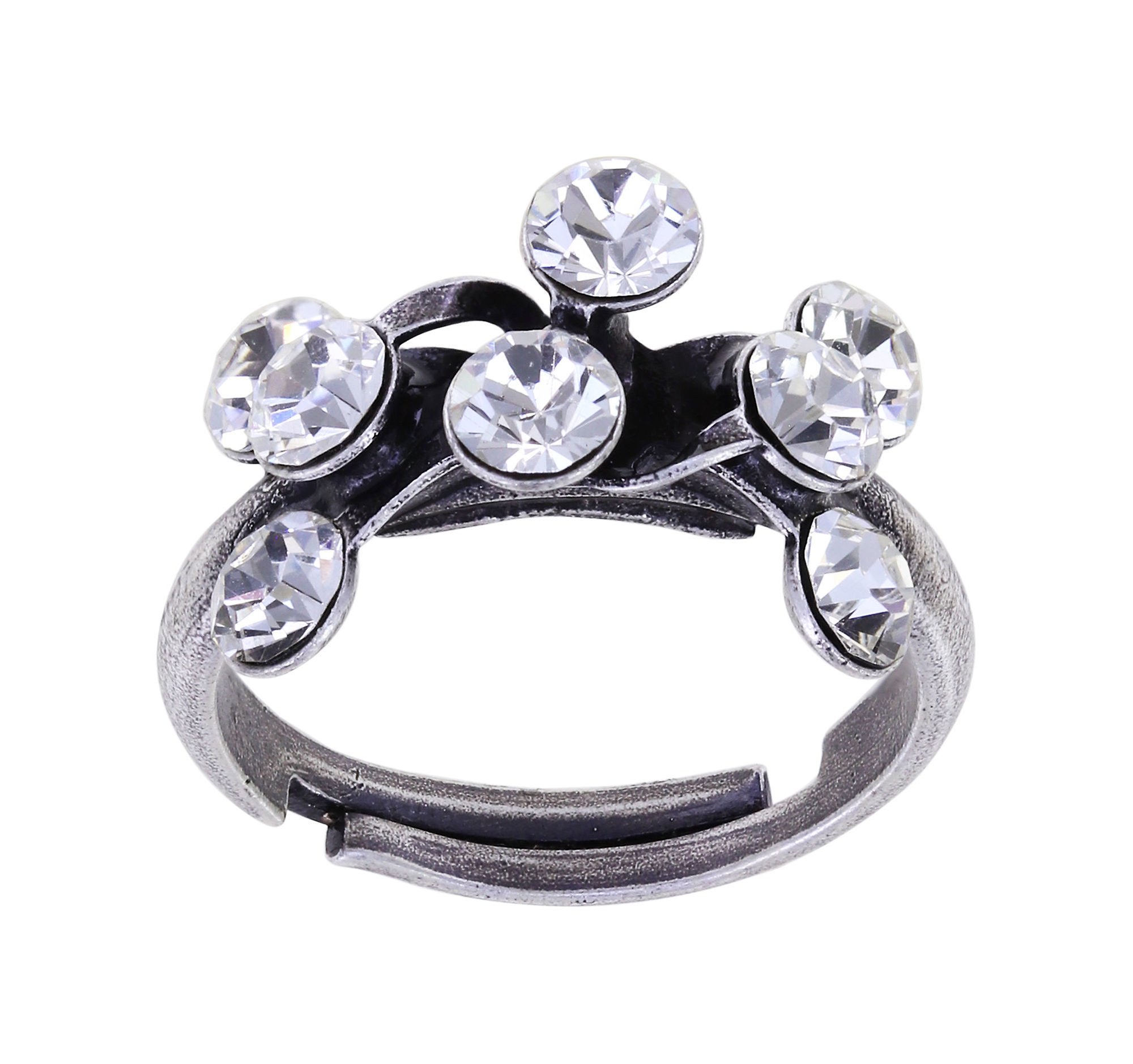Bild für Ring Magic Fireball weiß Kristall Classic Size (21mm Ø)