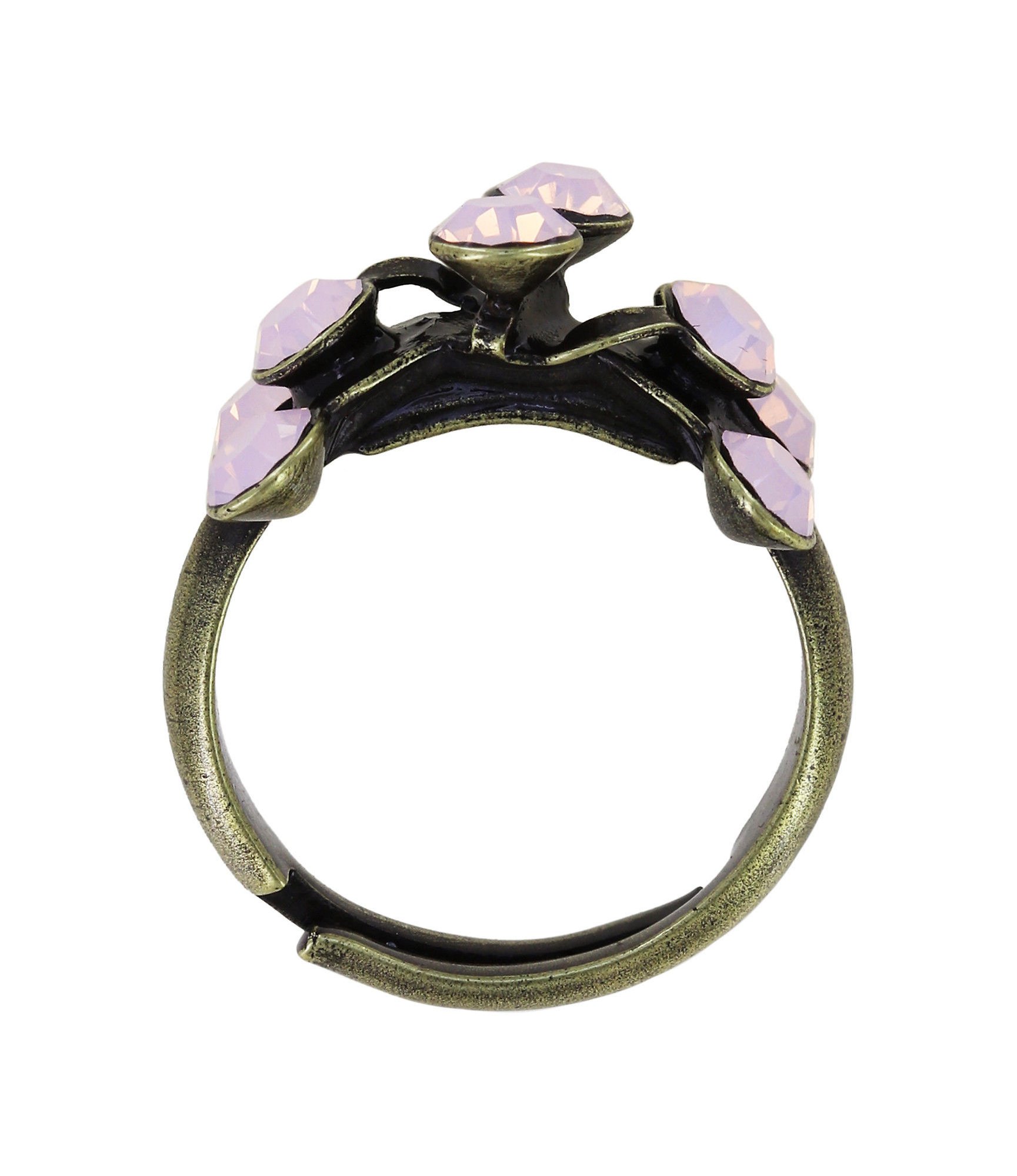 image for Ring Magic Fireball Pink rose opal Classic Size (21mm Ø)