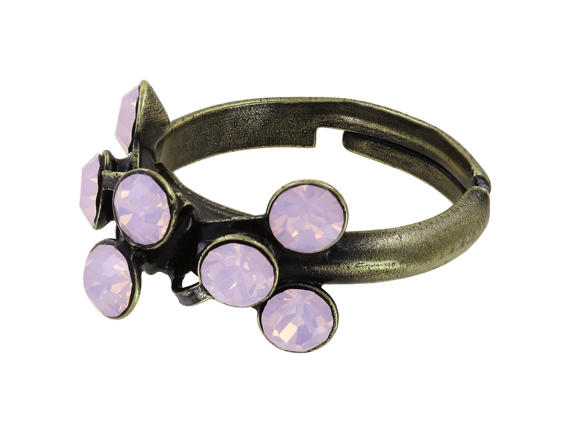 image for Ring Magic Fireball Pink rose opal Classic Size (21mm Ø)