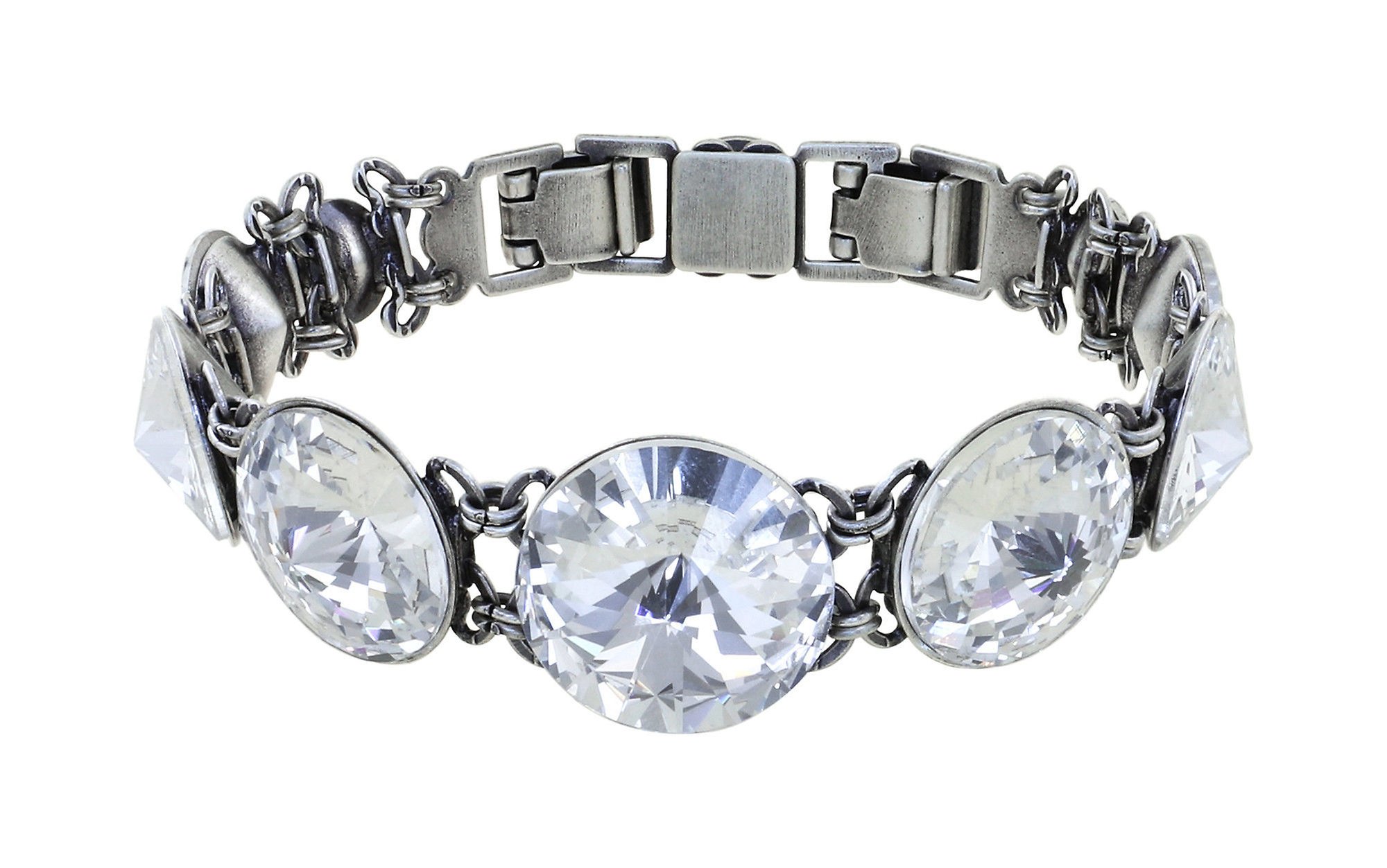 image for Bracelet Rivoli White crystal 