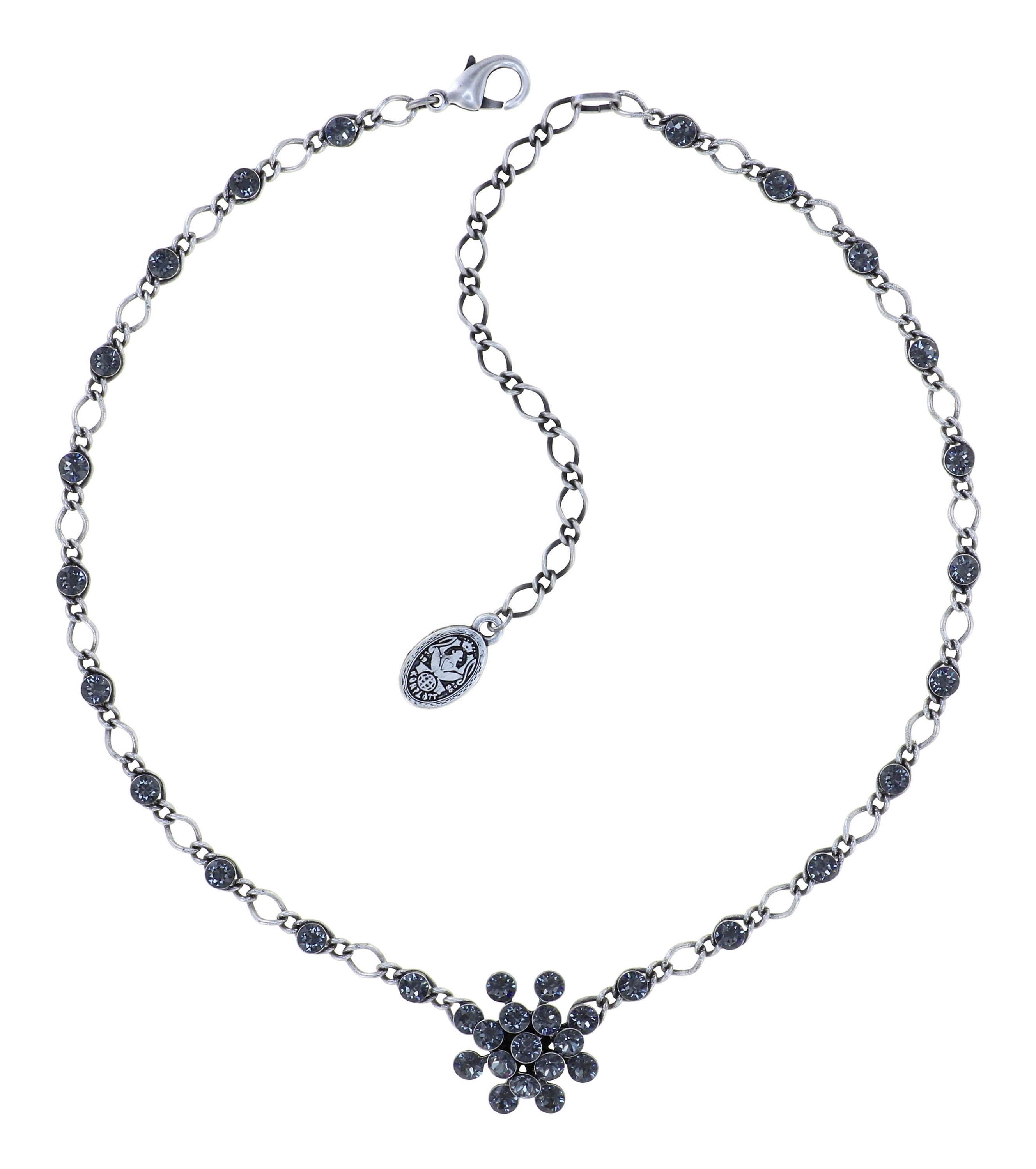 image for Necklace Magic Fireball Grey crystal night fall Classic Size (21mm Ø)