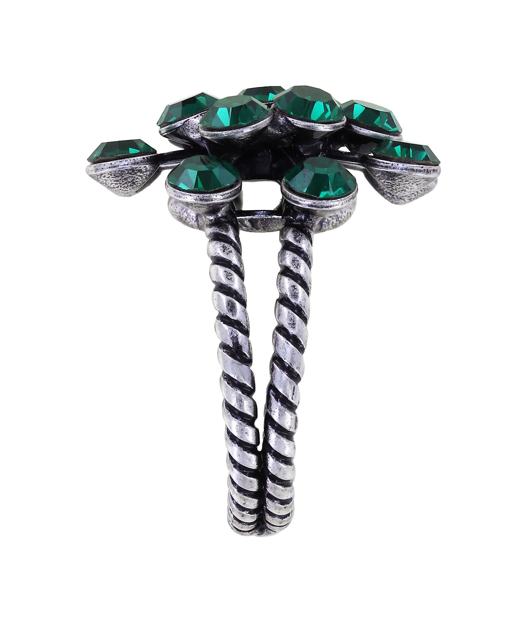 image pour Anneau Magic Fireball Vert emerald Classic Size (21mm Ø)