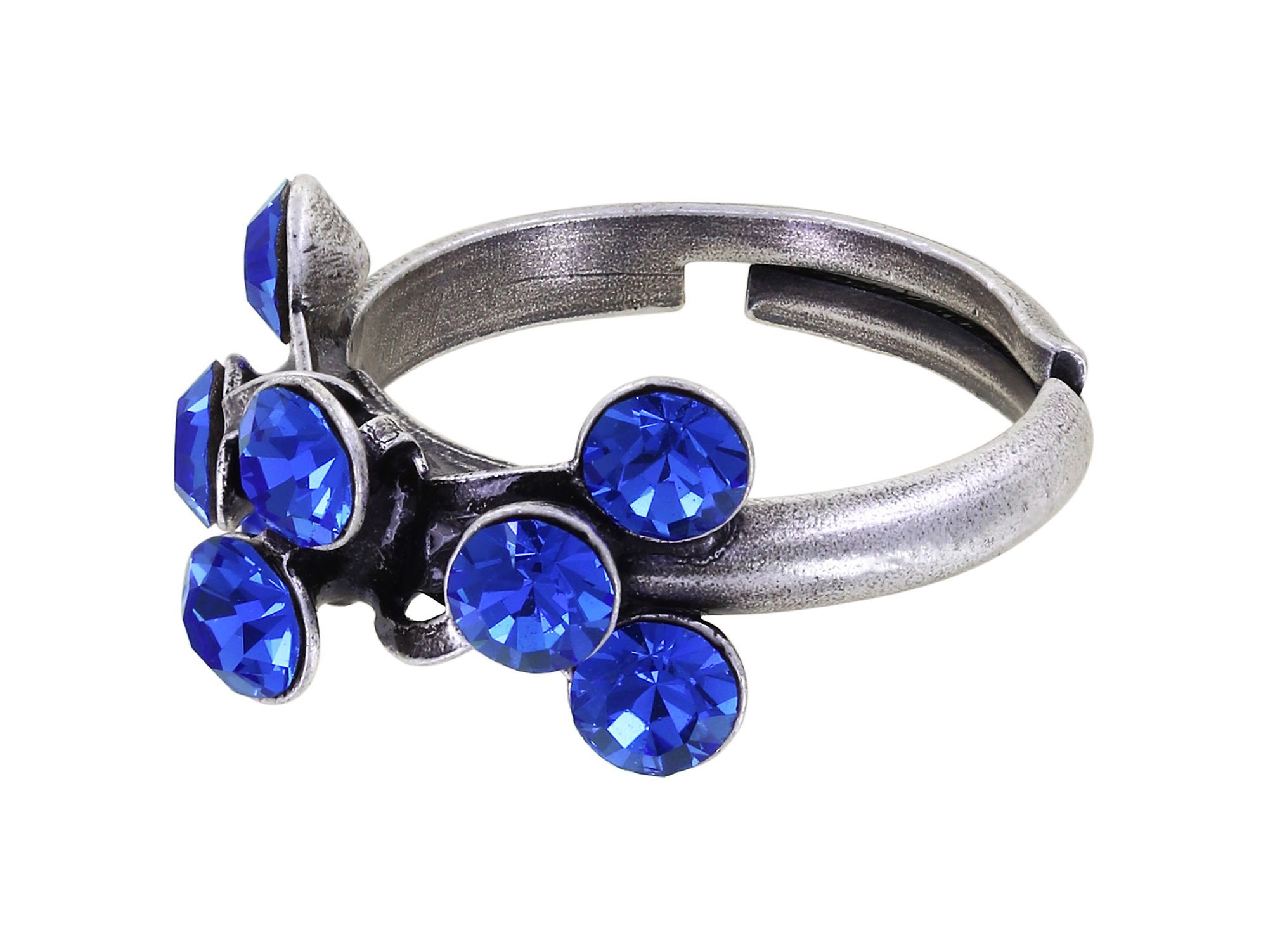 Bild für Ring Magic Fireball Blau Saphir Classic Size (21mm Ø)