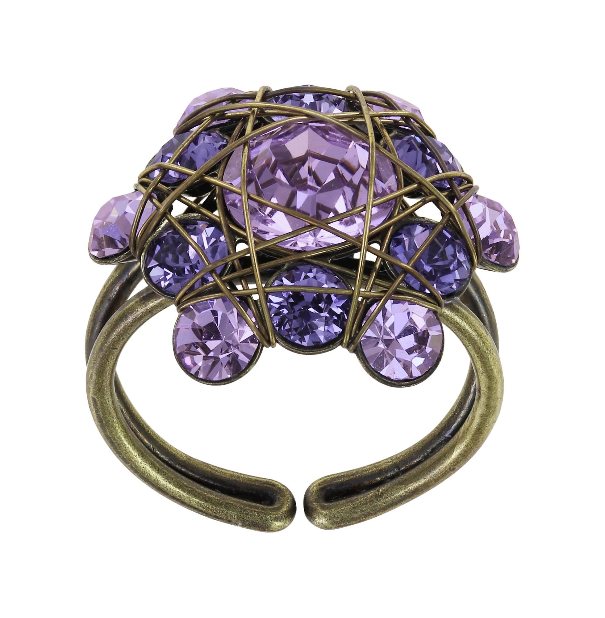 image pour Anneau Bended Lights Lila  