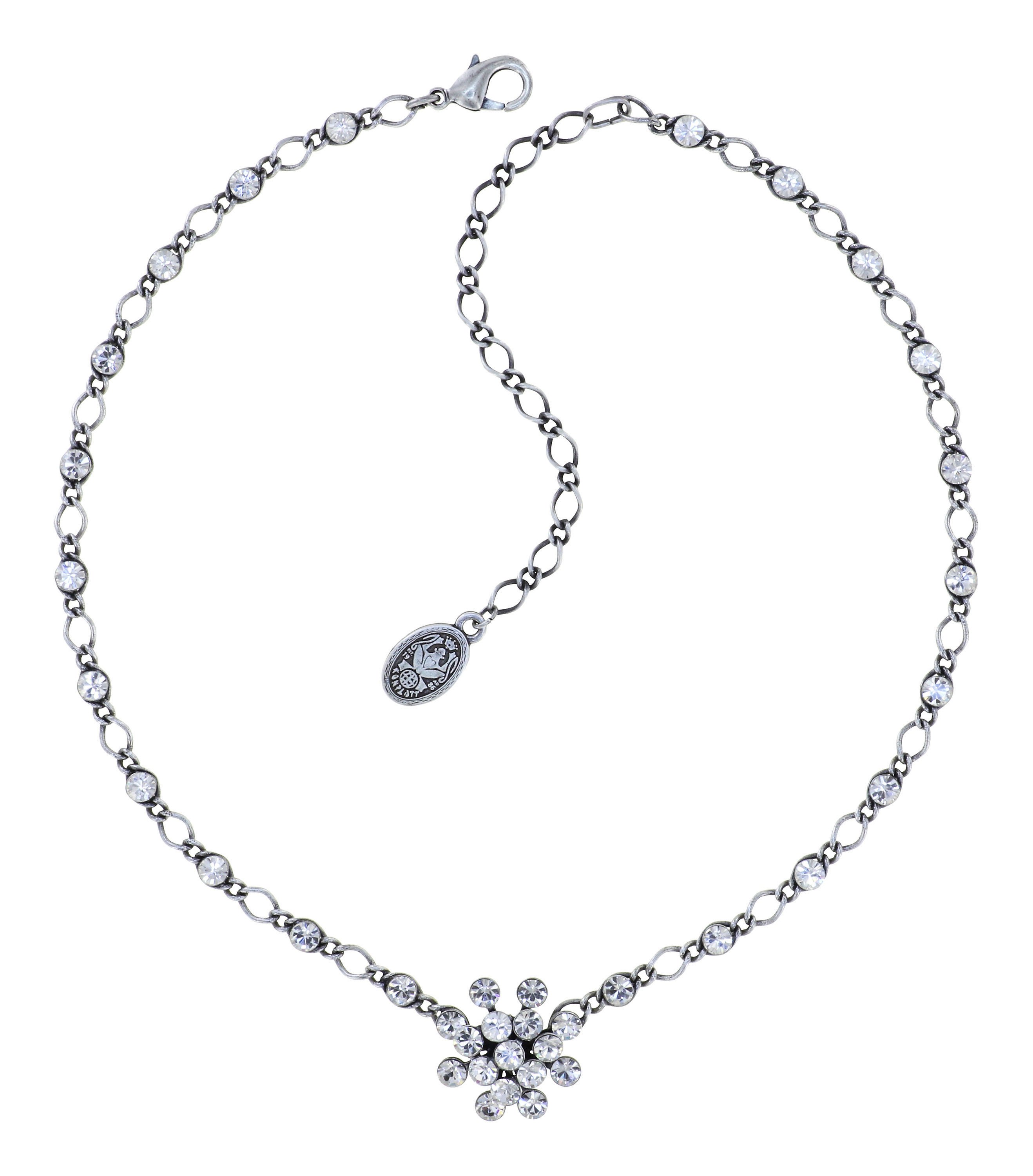 image pour Collier Magic Fireball Blanc crystal Classic Size (21mm Ø)