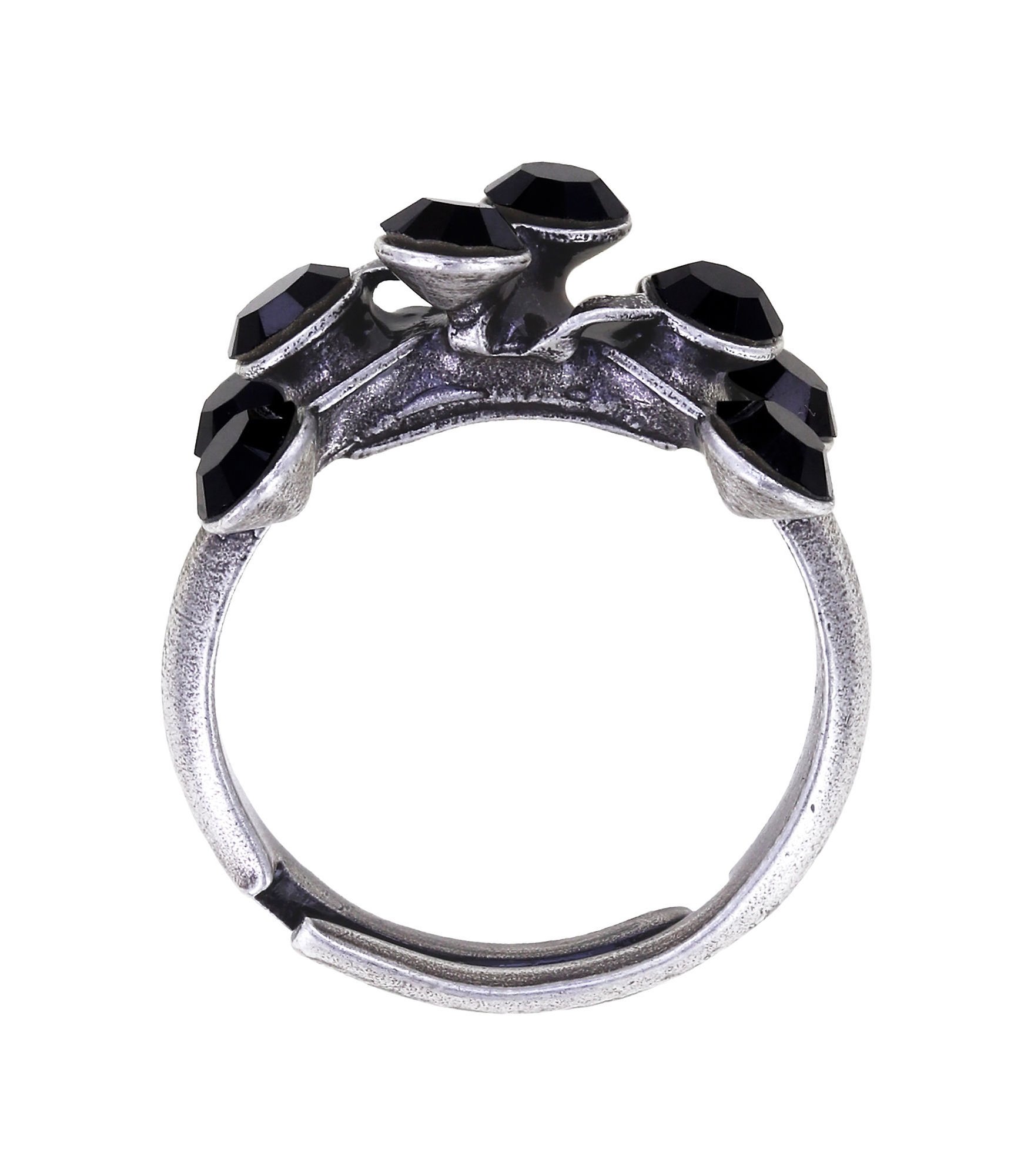 image pour Anneau Magic Fireball Noir jet Classic Size (21mm Ø)