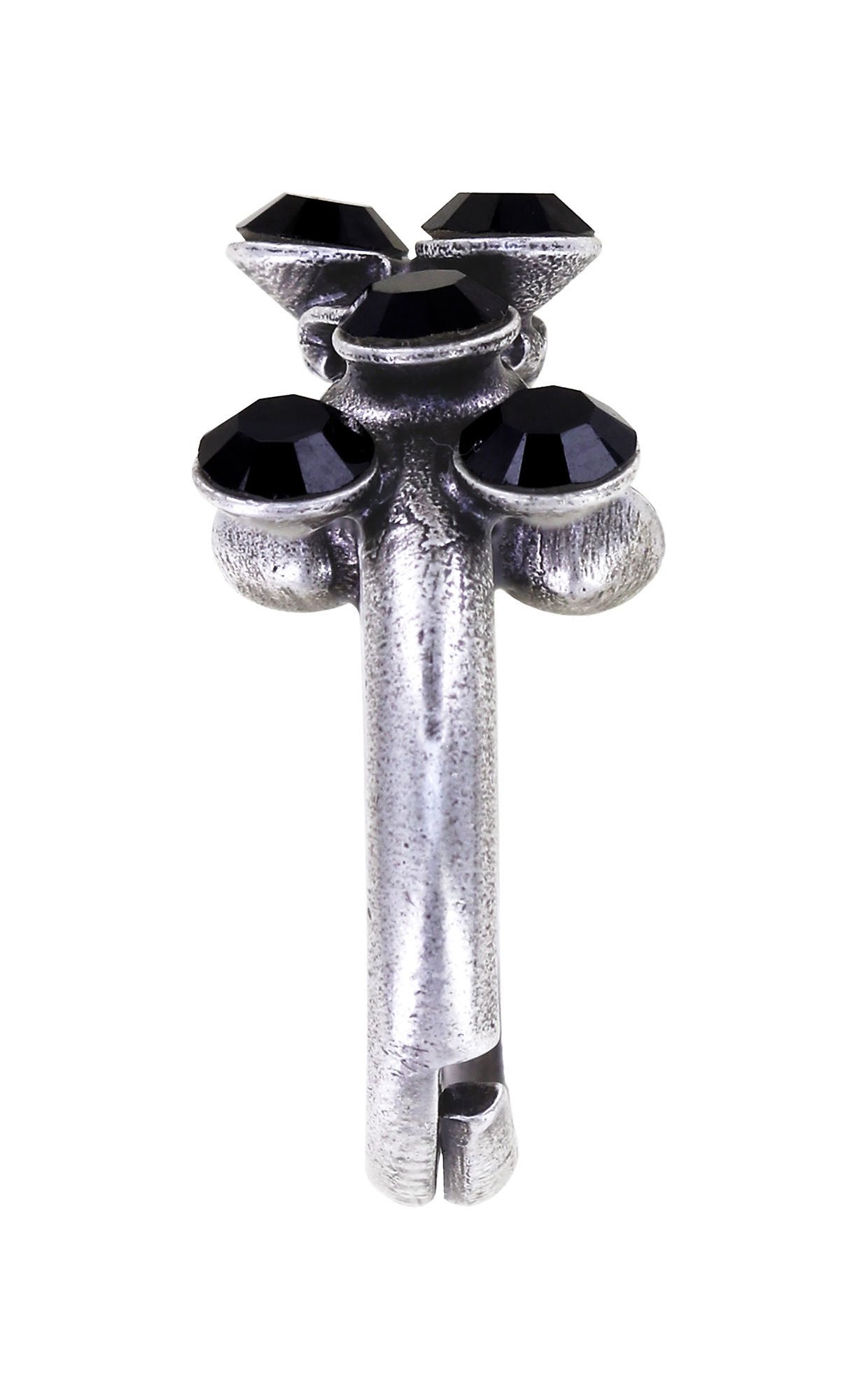 image pour Anneau Magic Fireball Noir jet Classic Size (21mm Ø)