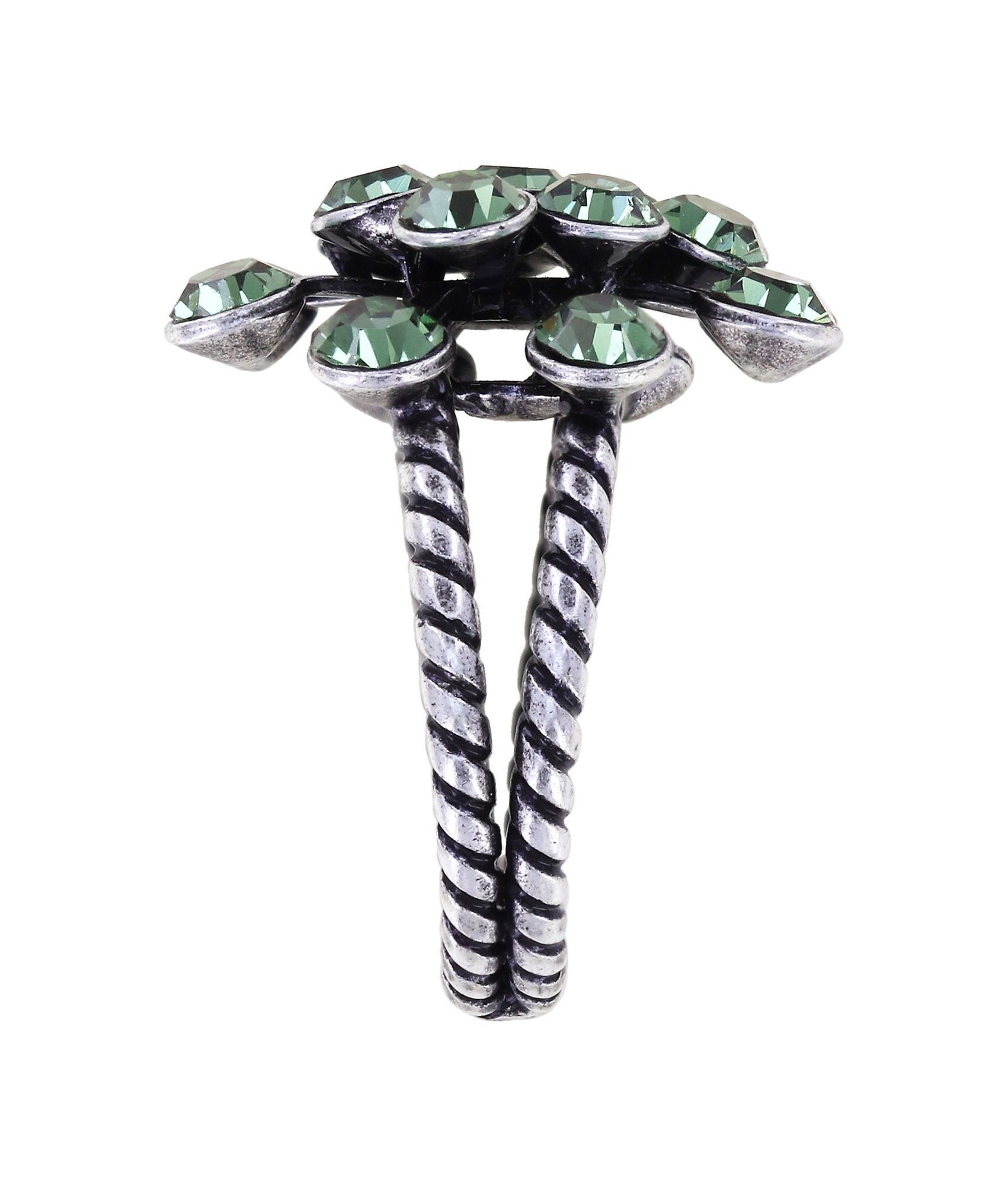 image pour Anneau Magic Fireball Vert erinite Classic Size (21mm Ø)