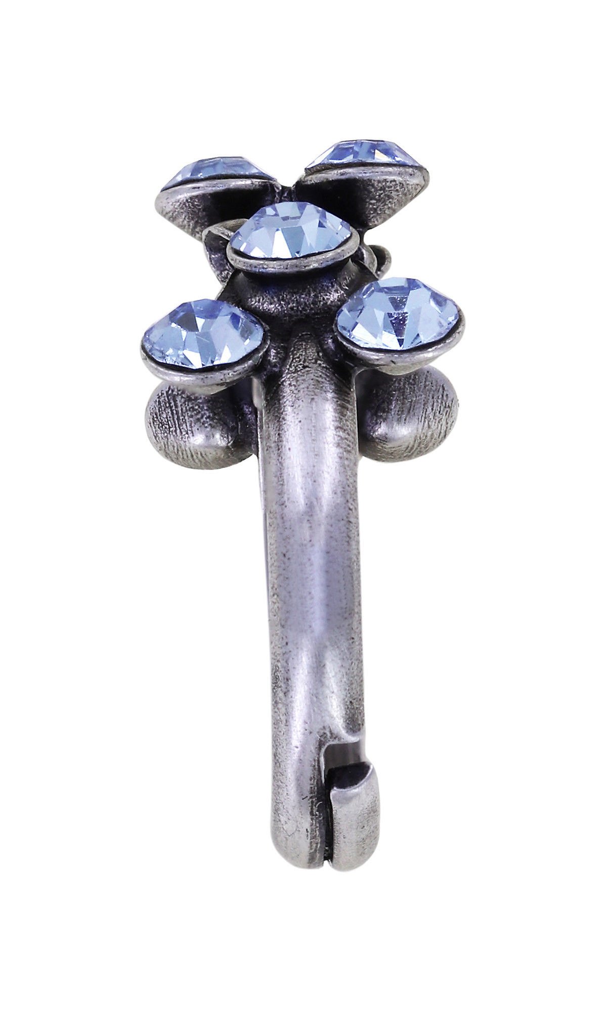 image pour Anneau Magic Fireball Bleu Clair light sapphire Classic Size (21mm Ø)