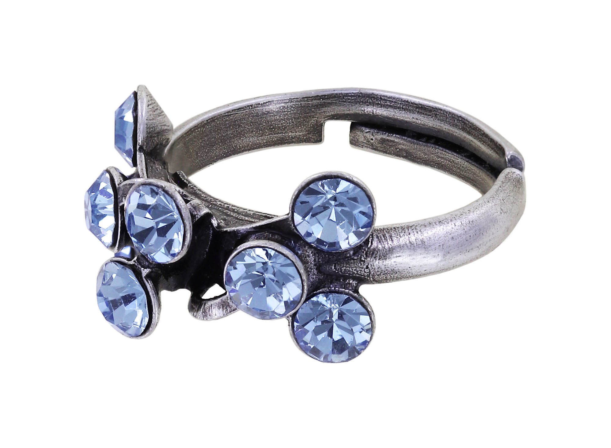 Bild für Ring Magic Fireball Hellblau Hell-Saphir Classic Size (21mm Ø)