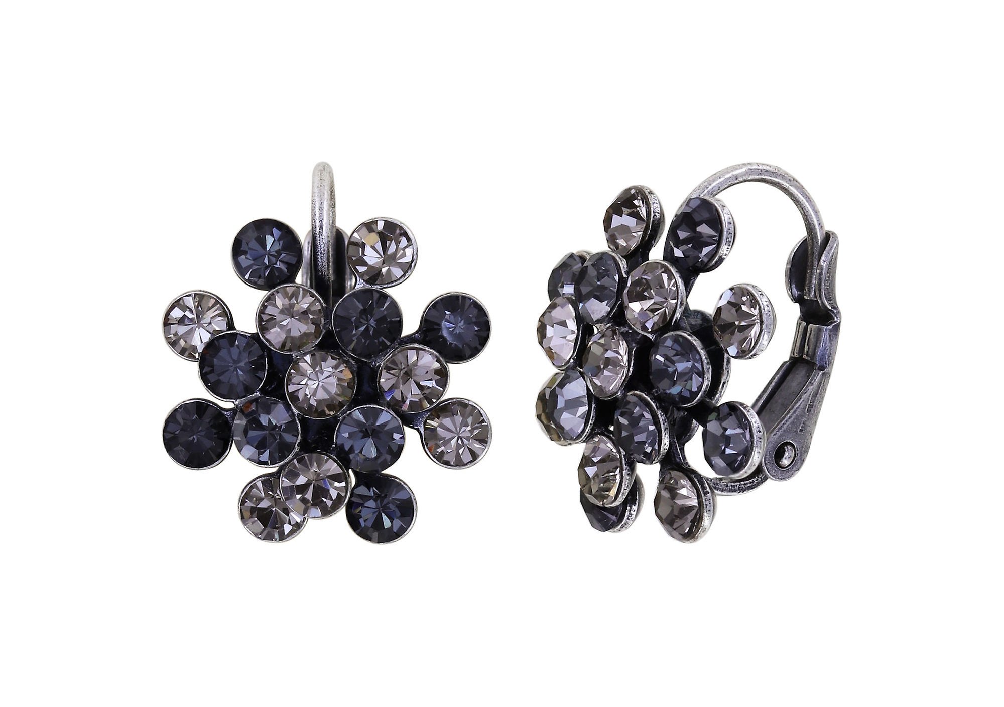 image pour Boucles d'oreilles Eurowire Magic Fireball Blanc / Gris  mini