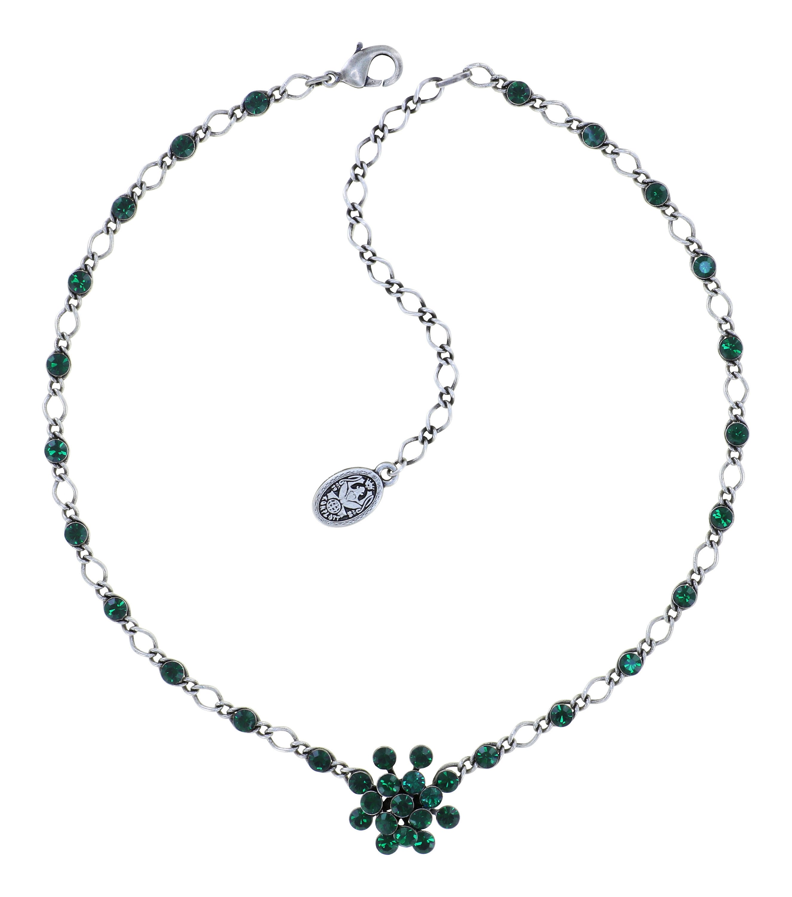 image for Necklace Magic Fireball Green emerald Classic Size (21mm Ø)