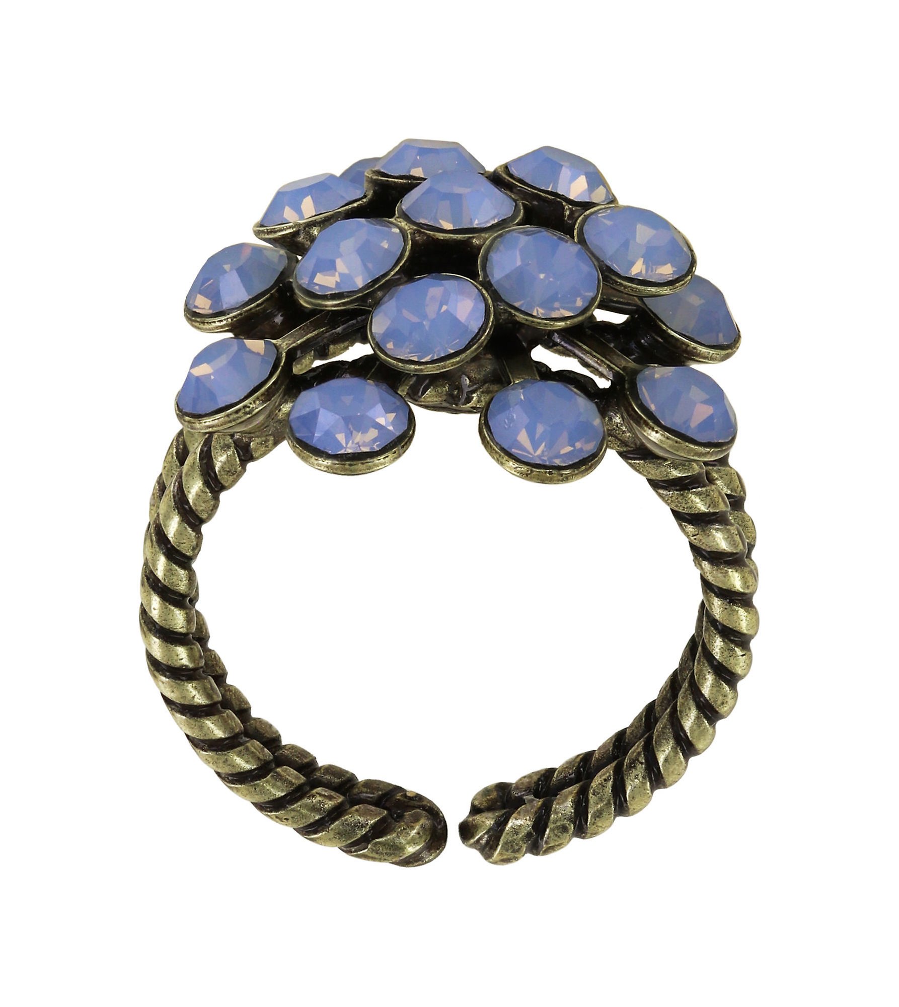 image for Ring Magic Fireball Blue lt. sapphire opal Classic Size (21mm Ø)