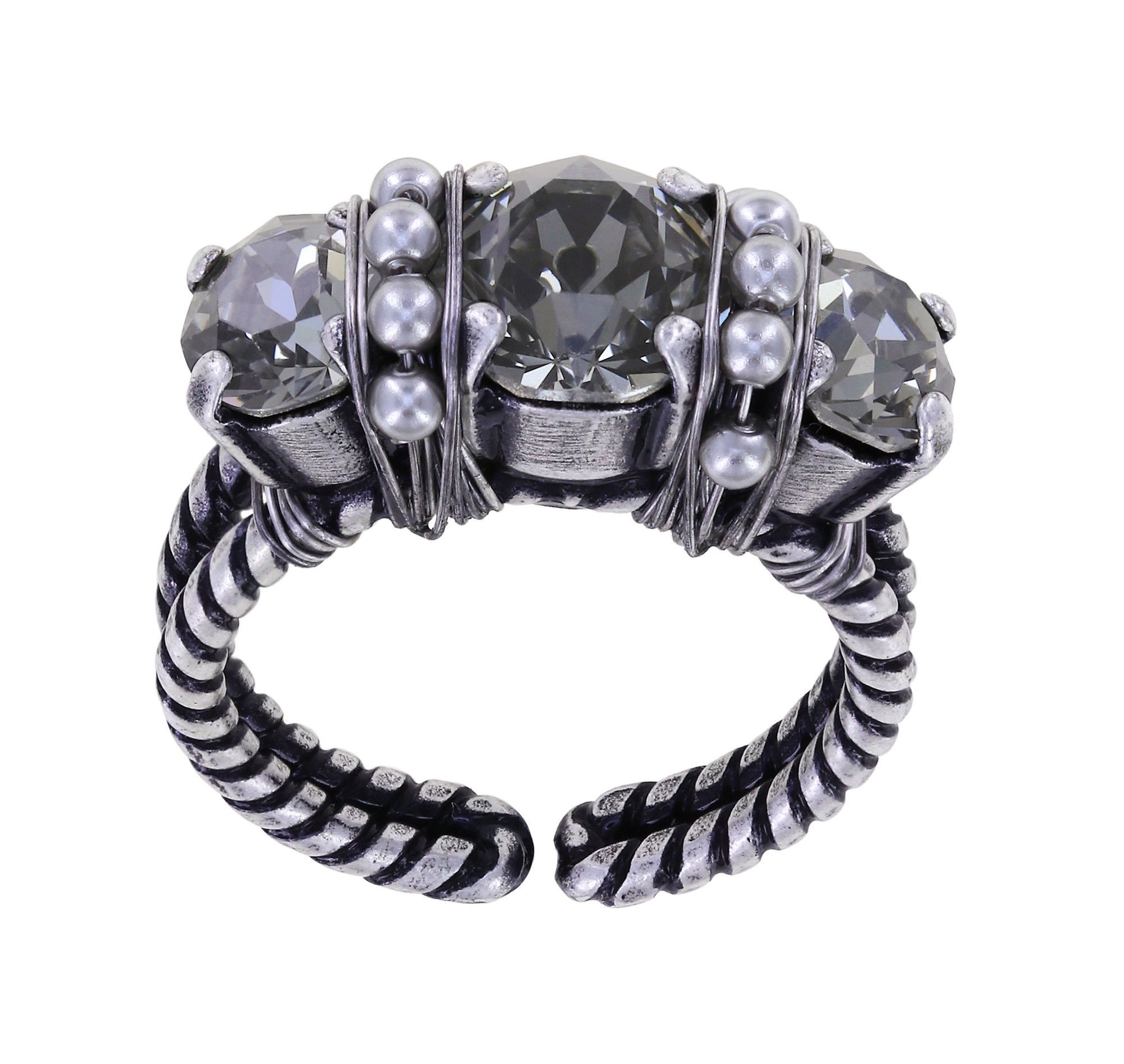 Bild für Ring Pearl Shadow Grau  