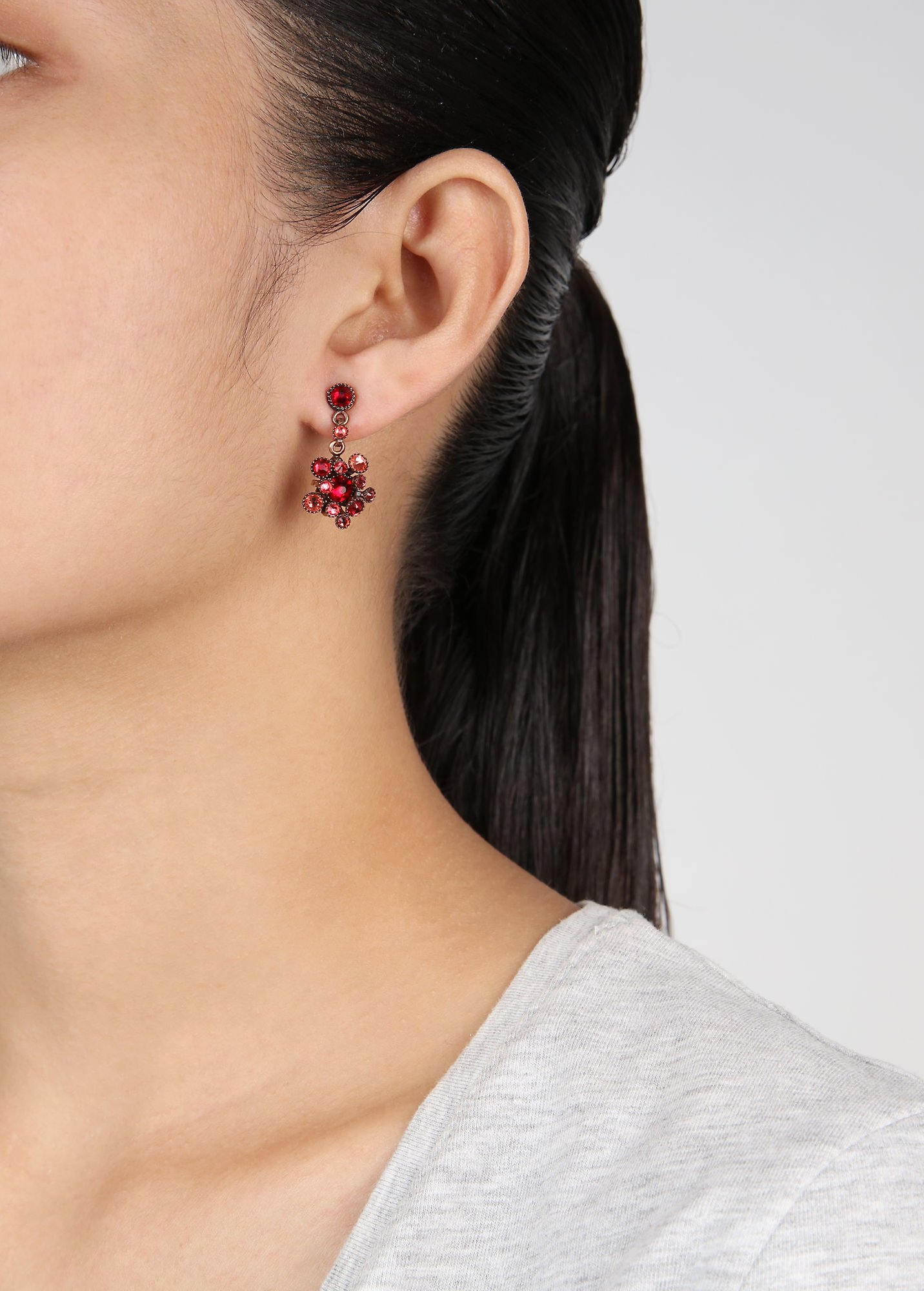 image pour Clou d'oreille pendant Alien Caviar Rouge Pour Toujours Red 