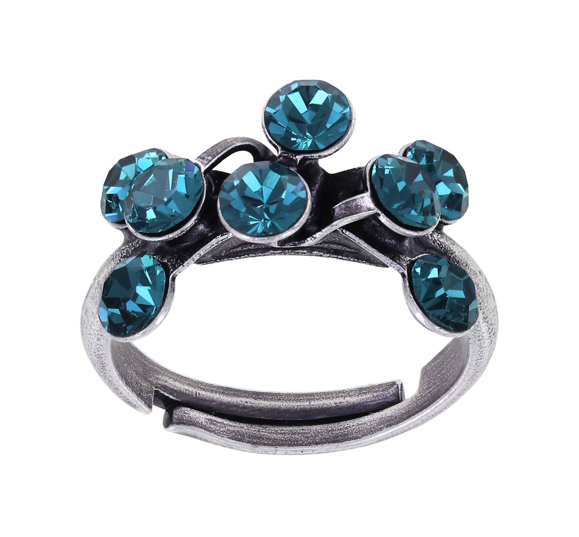 image pour Anneau Magic Fireball Turquoise indicolite Classic Size (21mm Ø)