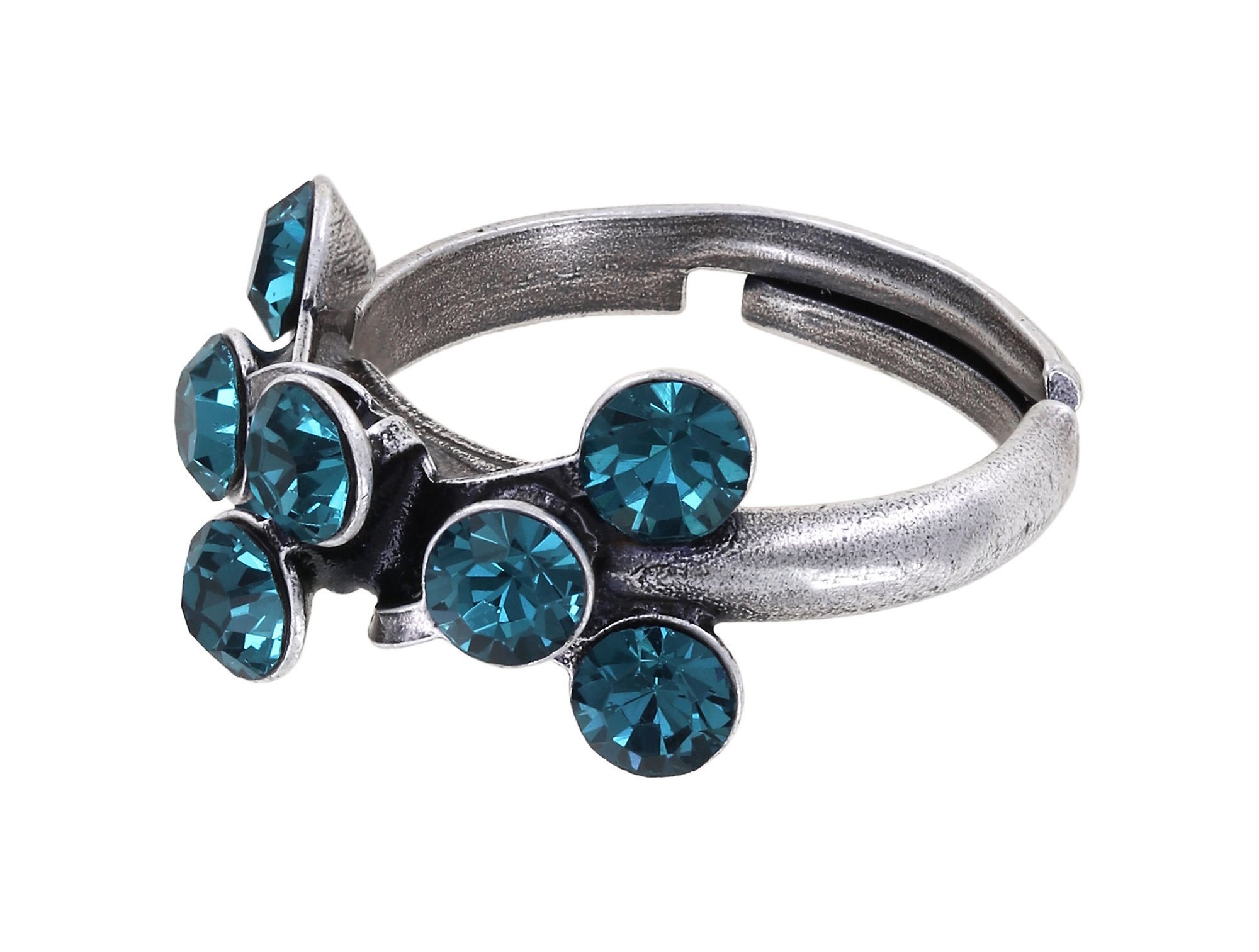 image pour Anneau Magic Fireball Turquoise indicolite Classic Size (21mm Ø)