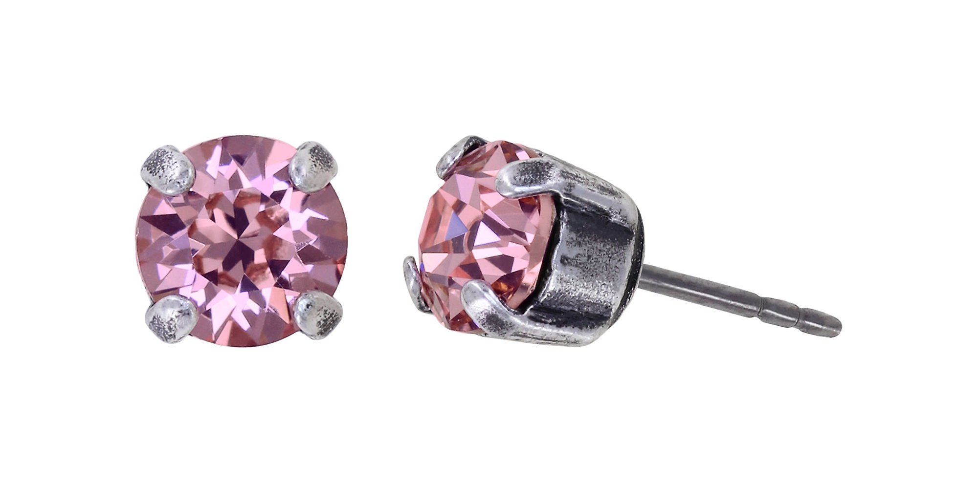 Bild für Ohrstecker Black Jack Pink Hell-Rosa SS 29