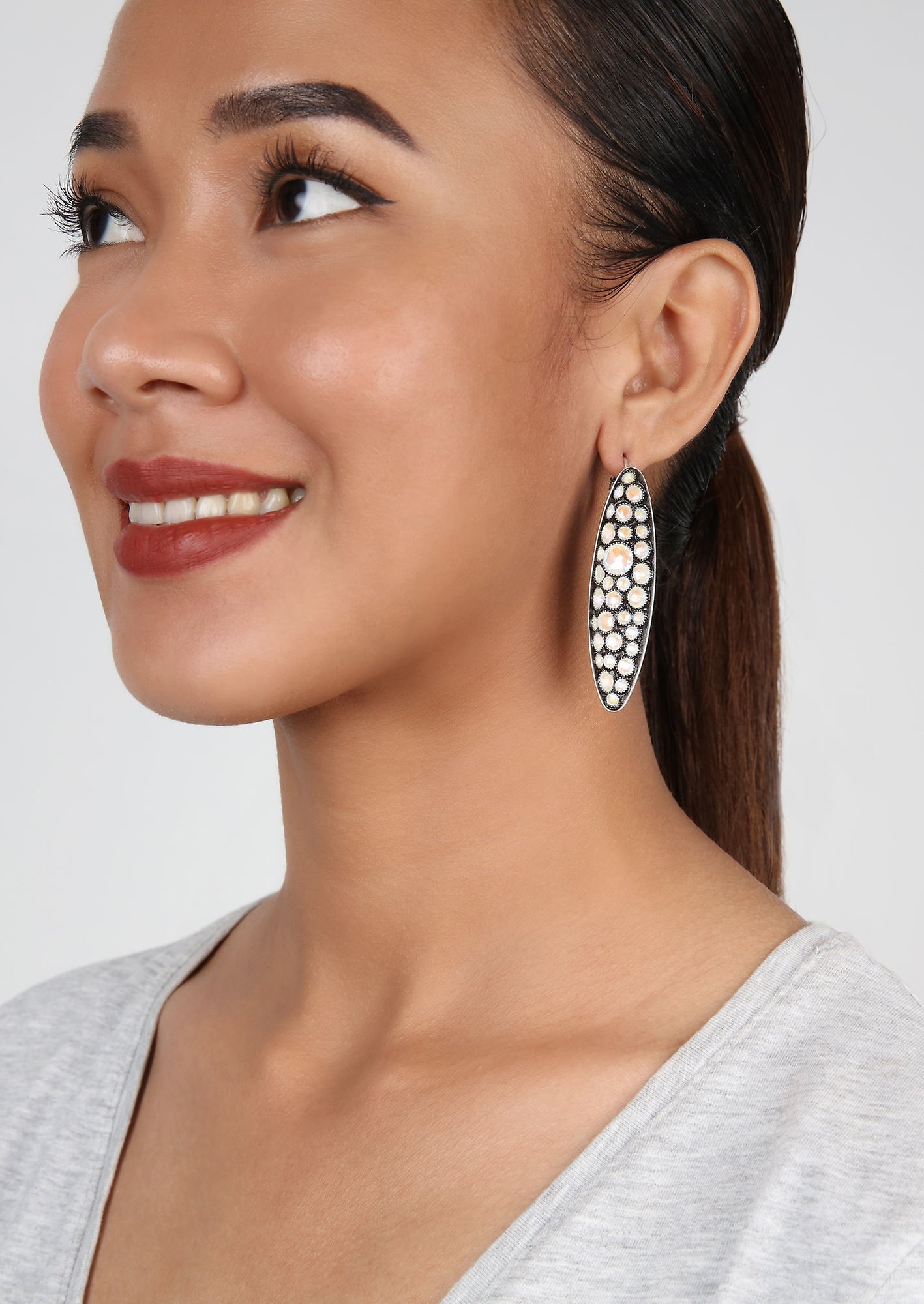 image pour Boucles d'oreilles Eurowire Back To The Future Éclat Blanc white 