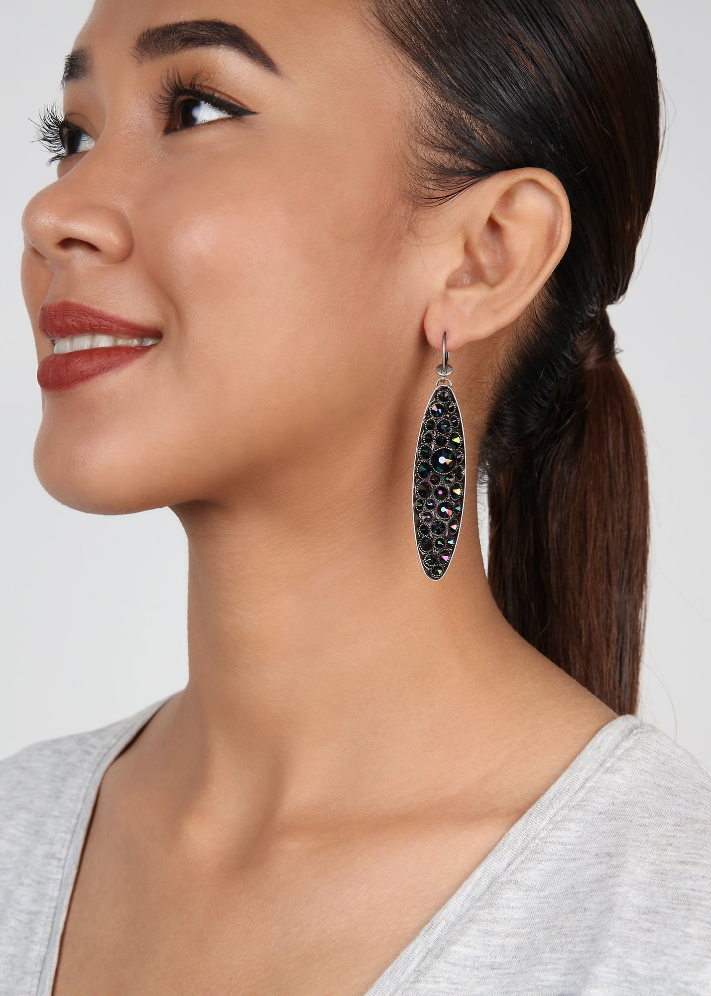 image for Earring Dangling Back To The Future Skarabäus Green 