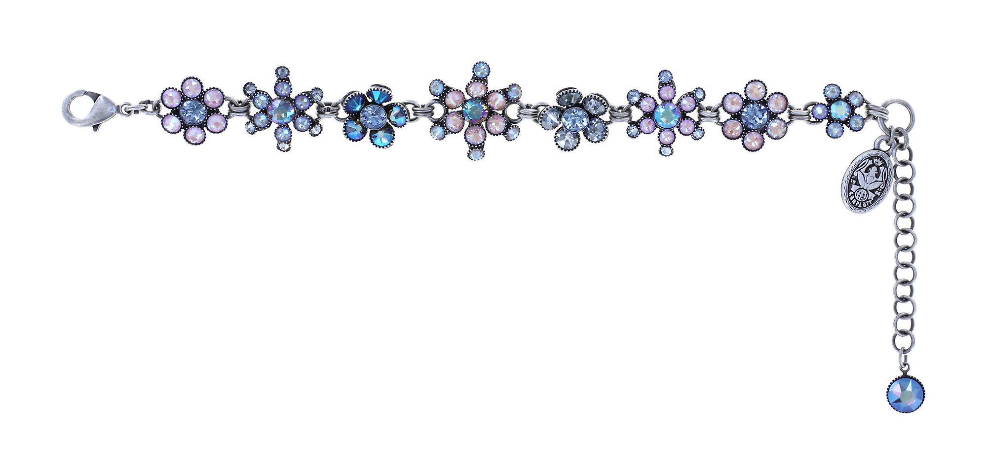 Bild für Armband Lost Garden Pastell Blau / Rosa  