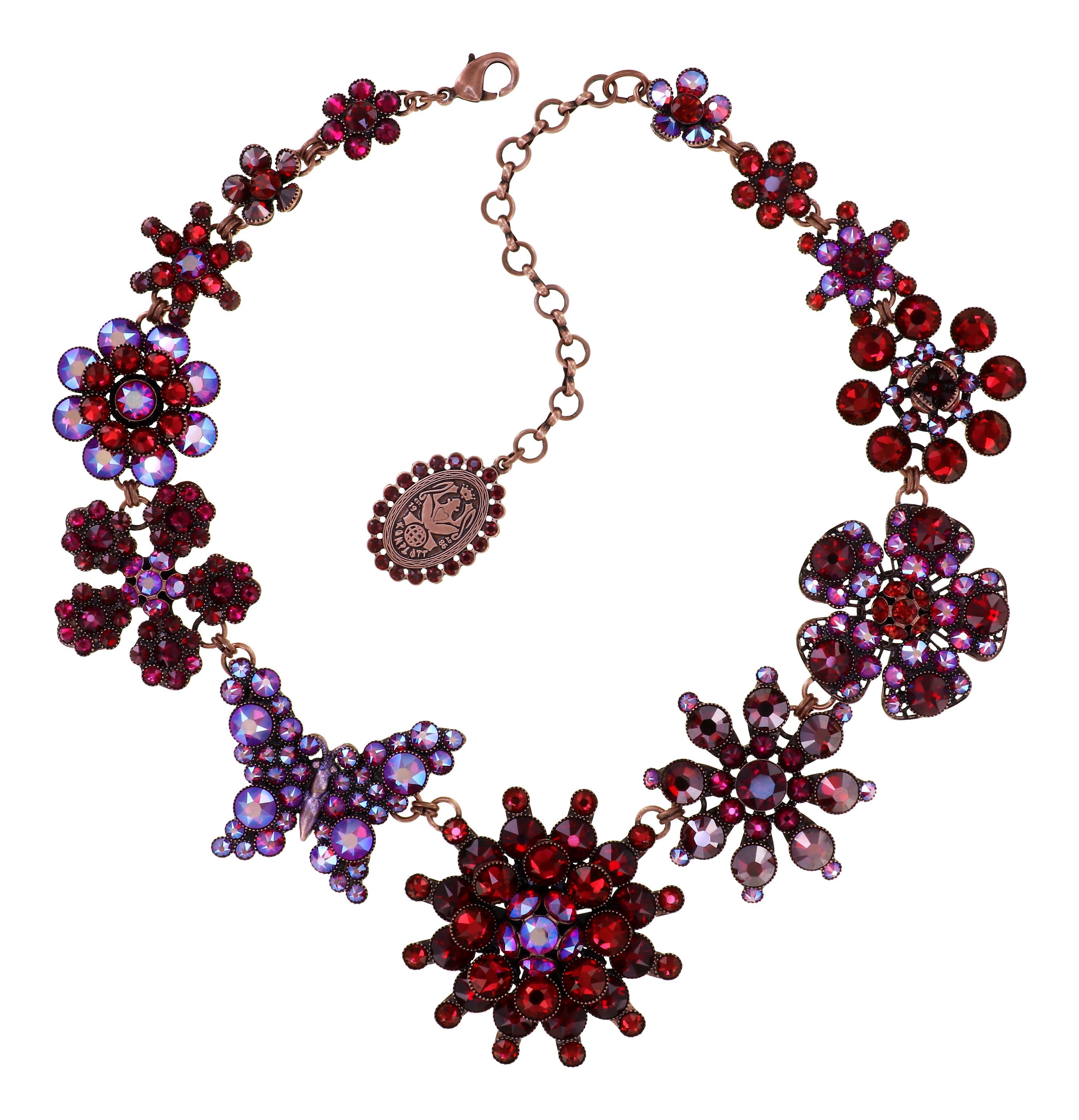 Bild für Halskette Collier Lost Garden Rot  