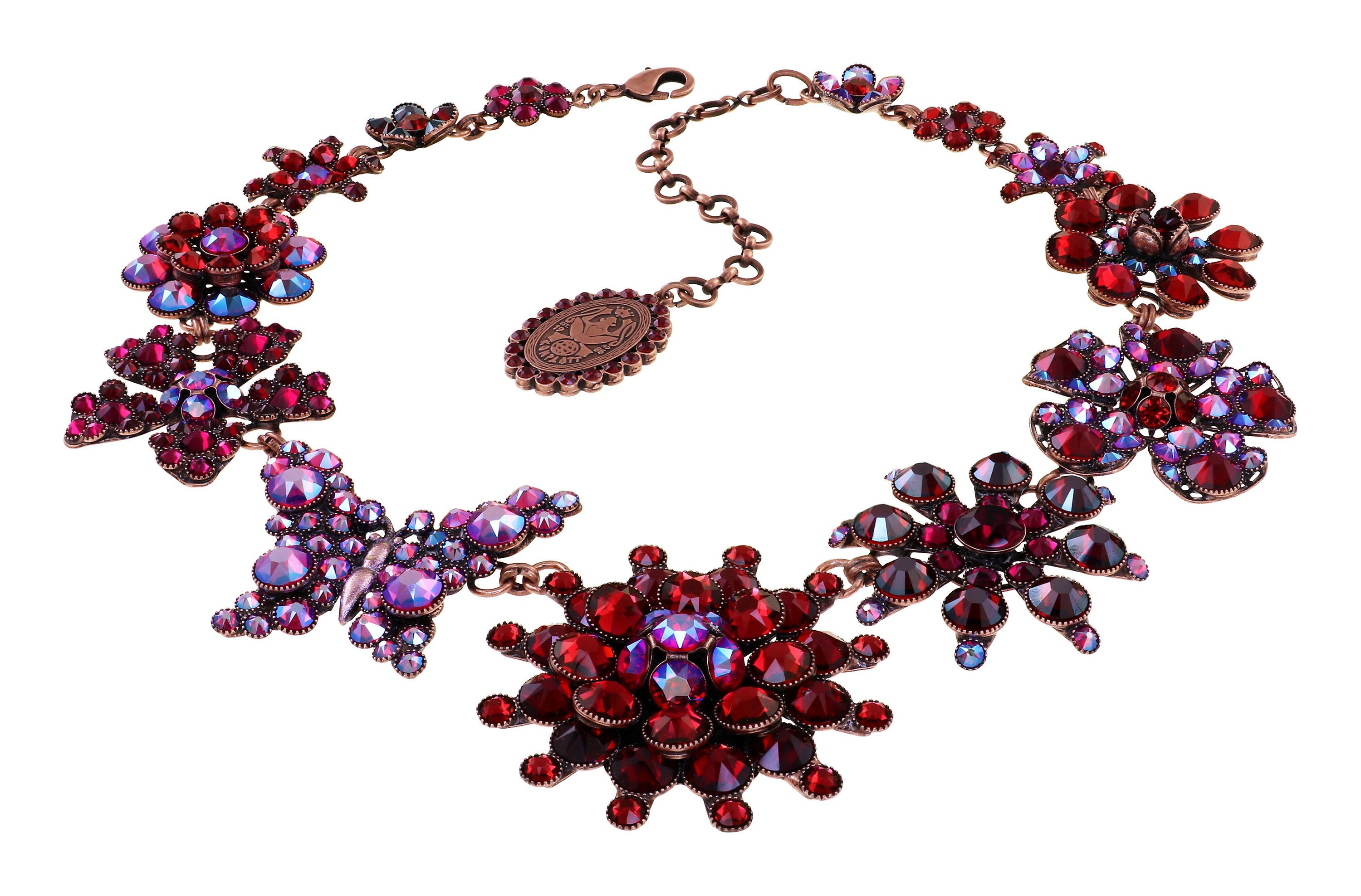 Bild für Halskette Collier Lost Garden Rot  