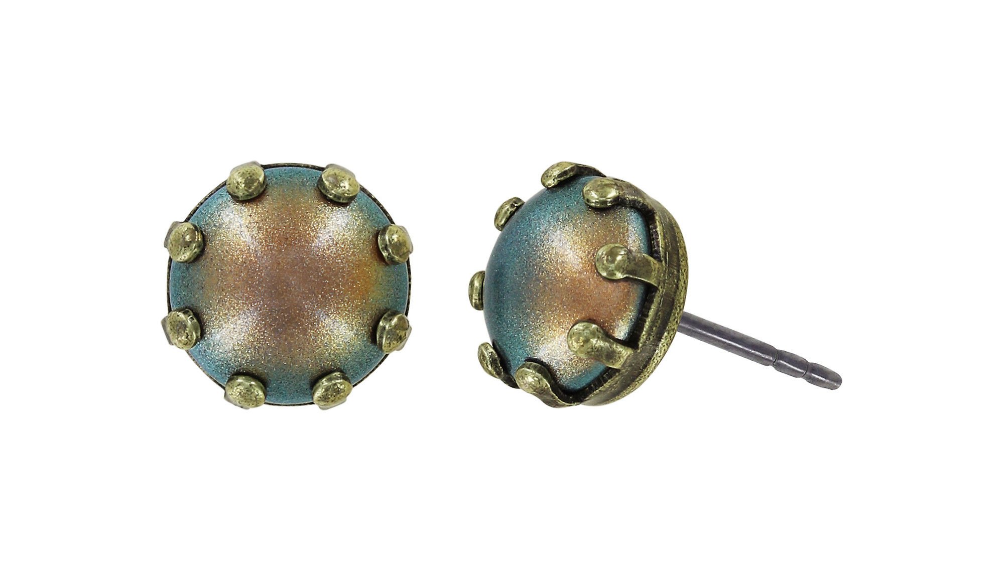 Bild für Ohrstecker Little Frog Prince Gelb  