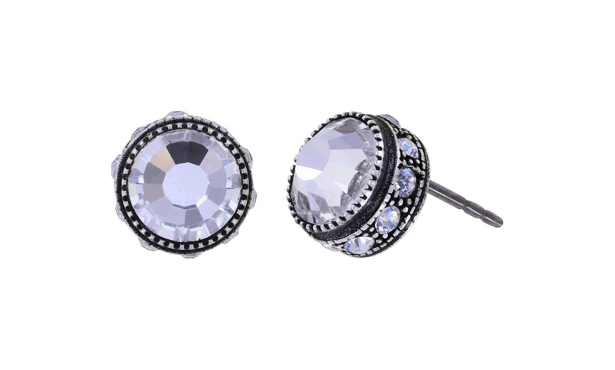 image pour Clou d'oreille Cool and Glam Blanc  