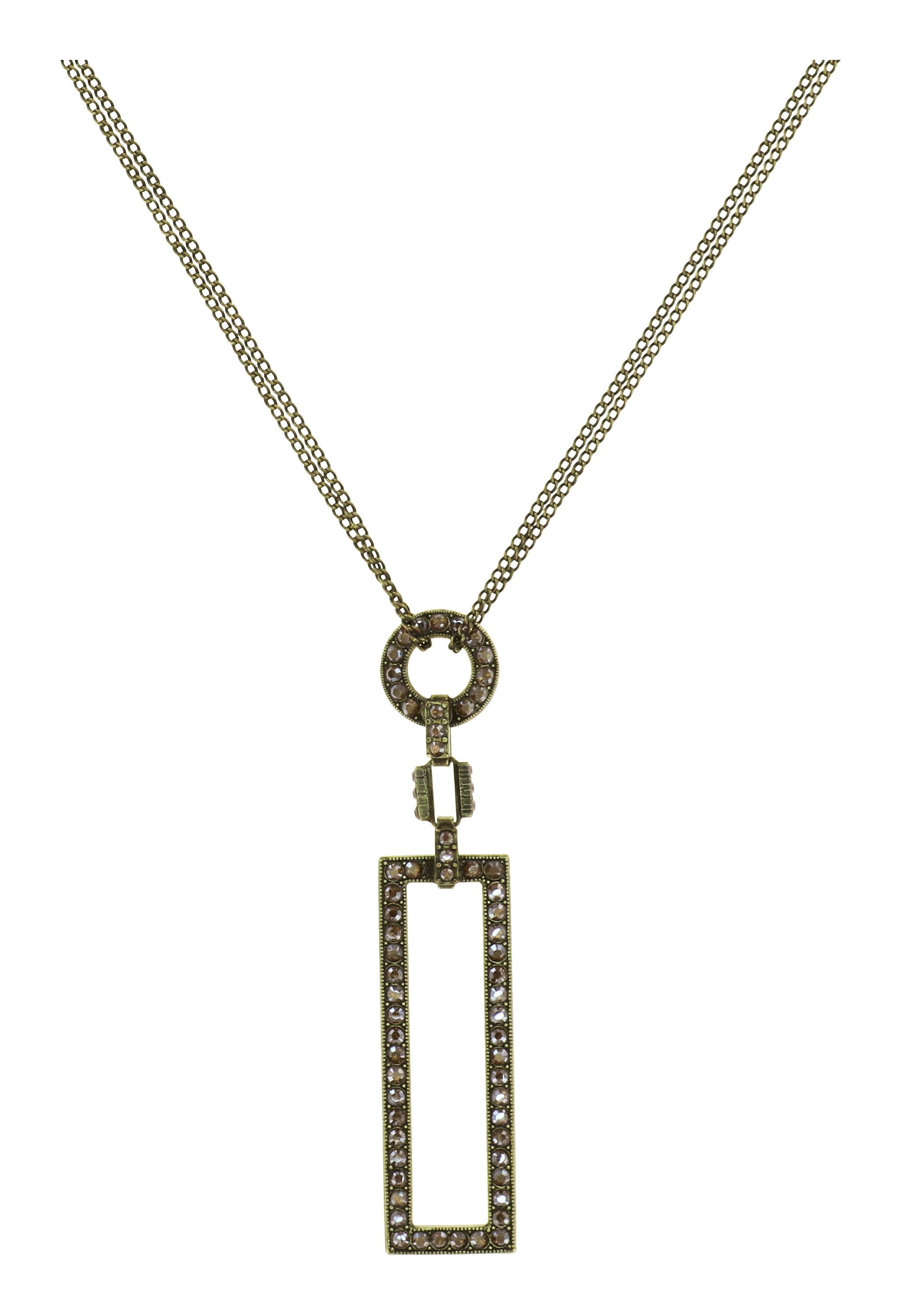 image pour Collier pendant Cool and Glam Marron  